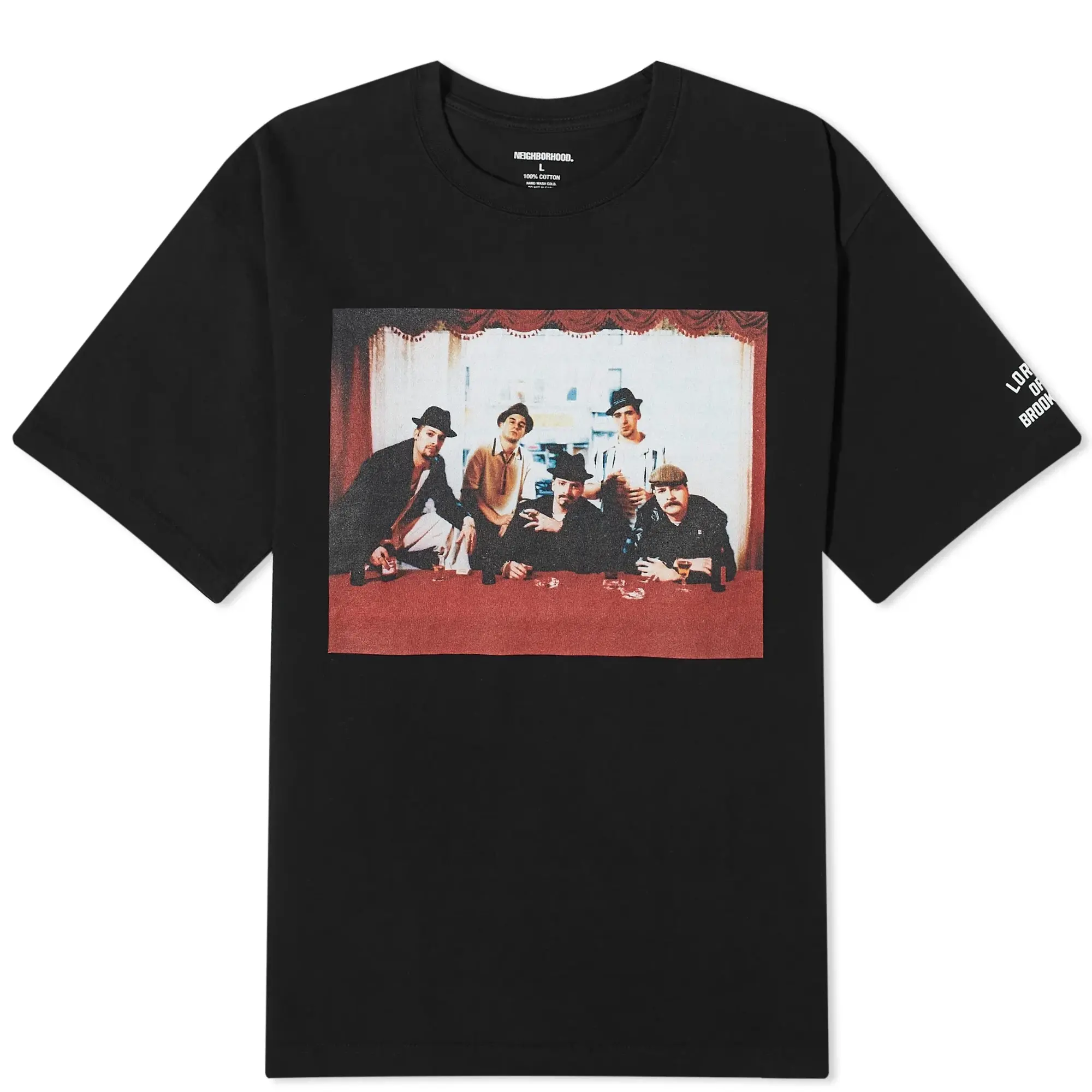 Neighborhood Men's x Lordz of Brooklyn 3 T-Shirt Black