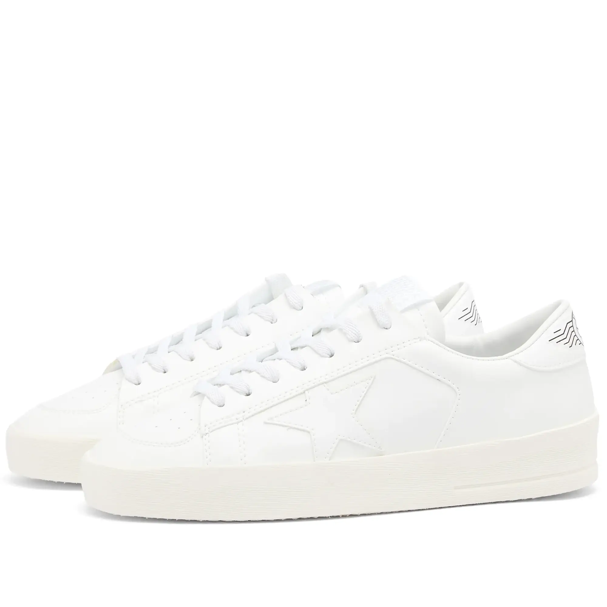 Golden Goose Women's Stars Dan Sneaker Optic White