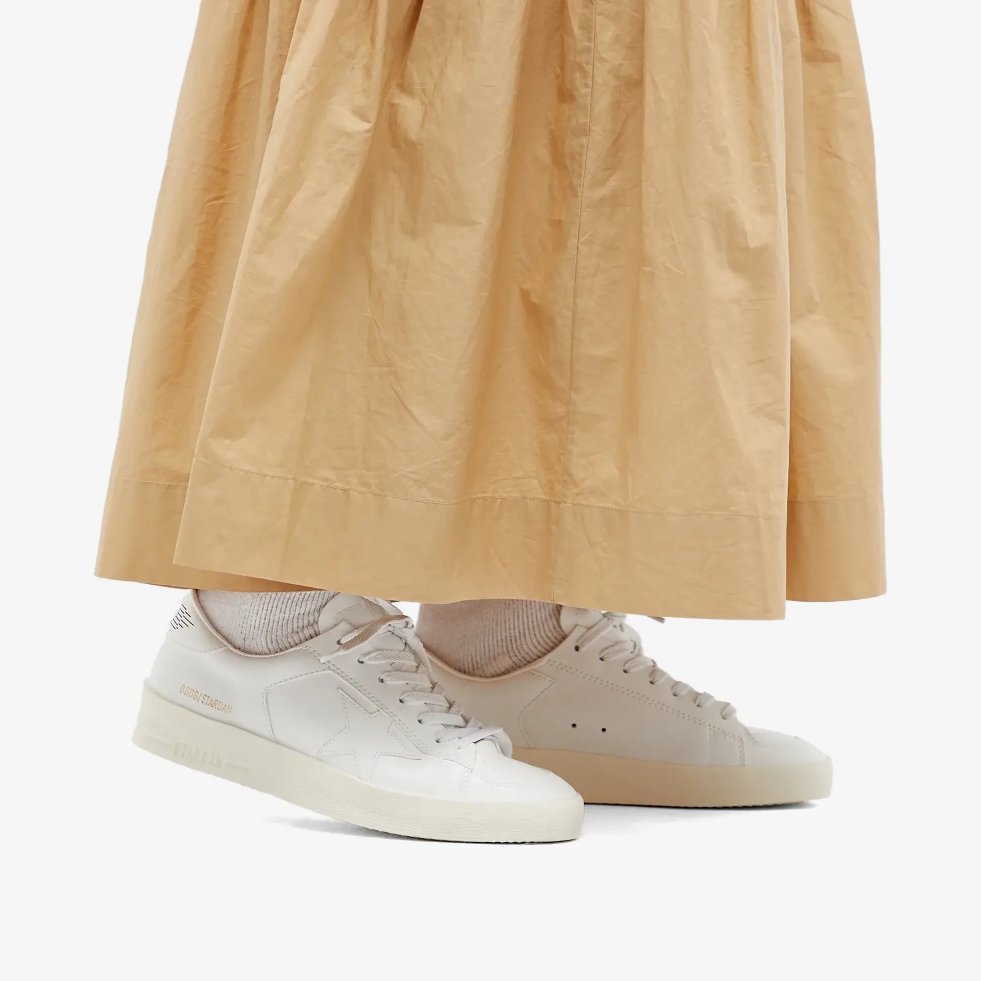Golden Goose Women's Stars Dan Sneaker Optic White