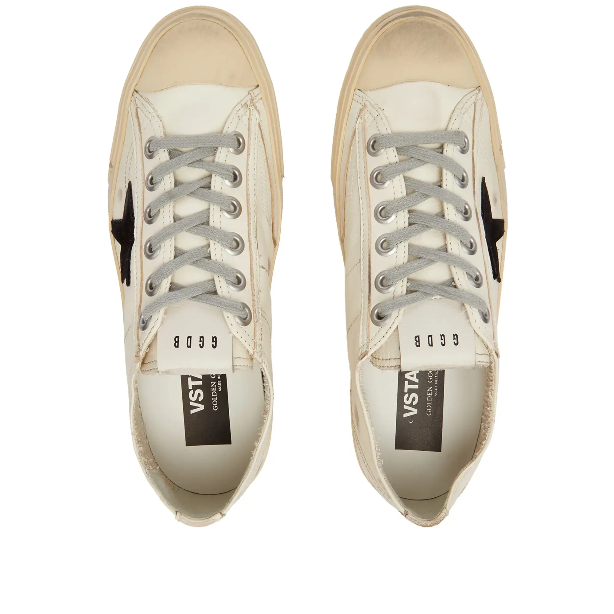 Golden Goose Women's V-Star Sneaker Dirty White/Black