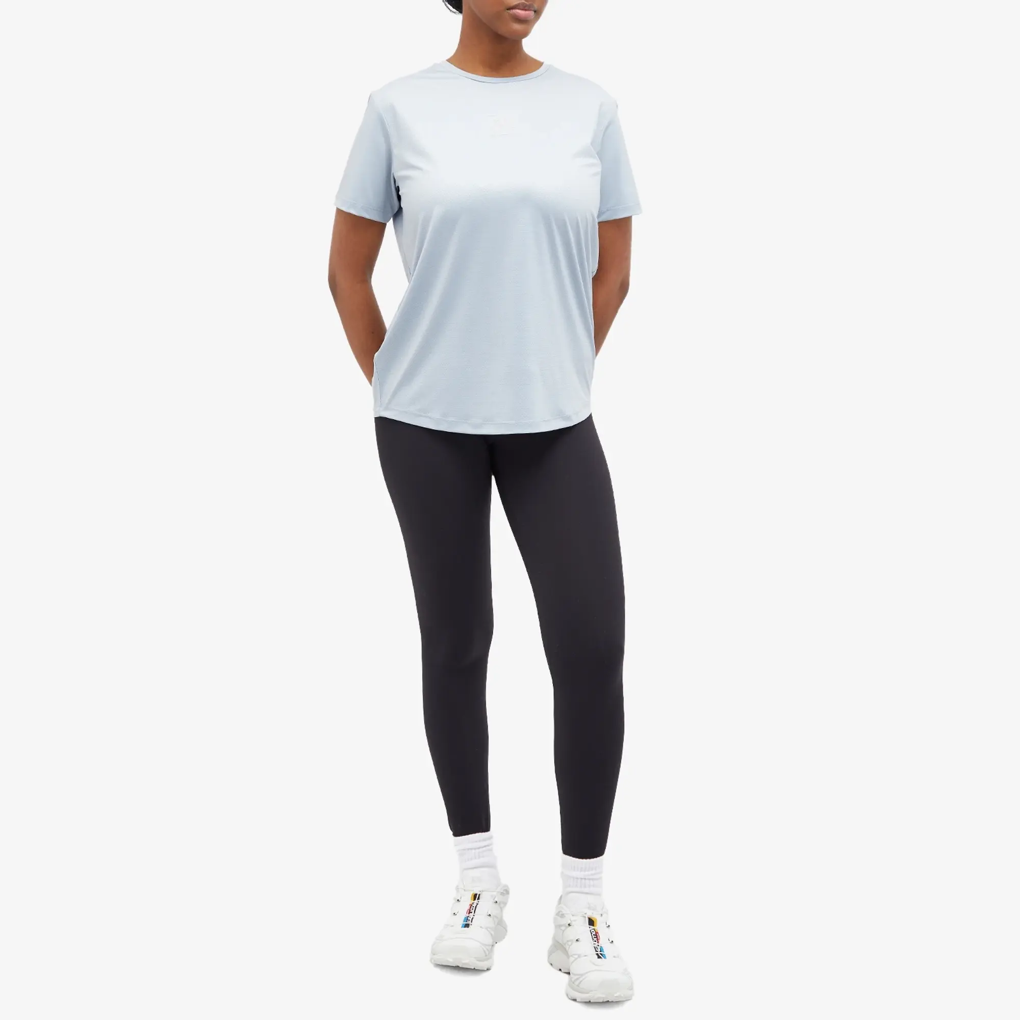 P.E Nation Women's Crossover Air Form T-Shirt High Rise