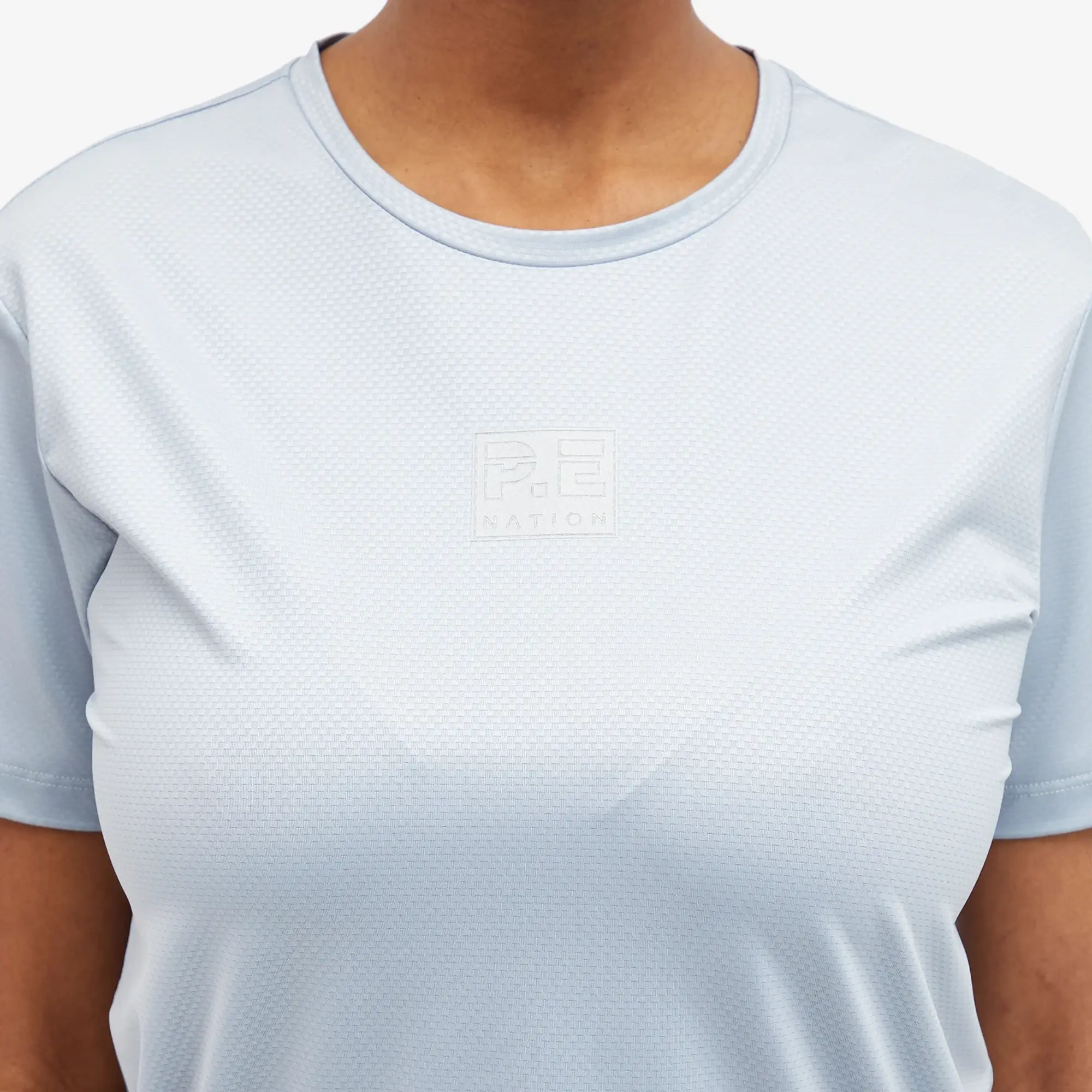 P.E Nation Women's Crossover Air Form T-Shirt High Rise