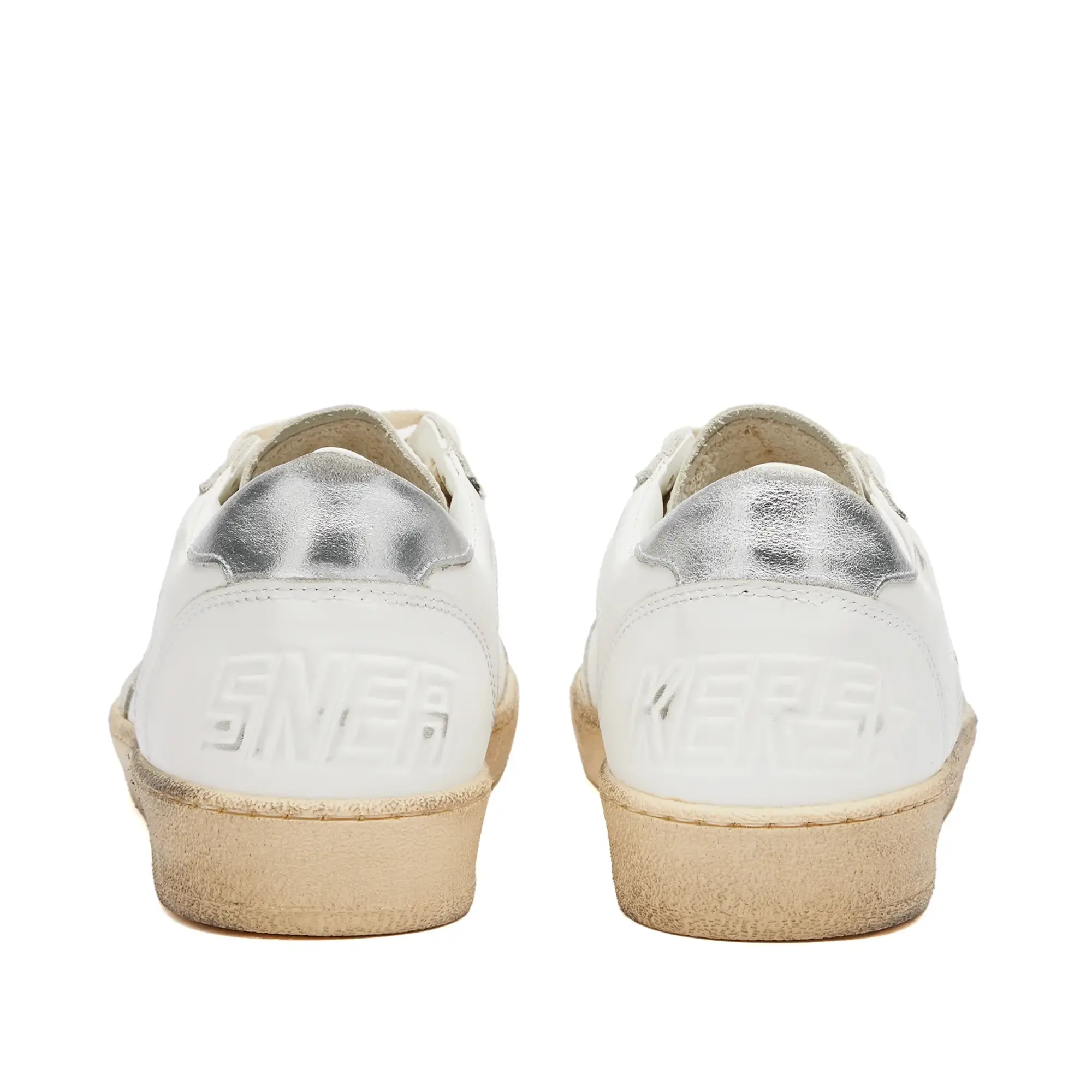 Golden Goose Women's Ball Star Sneaker White/Ice/Silver