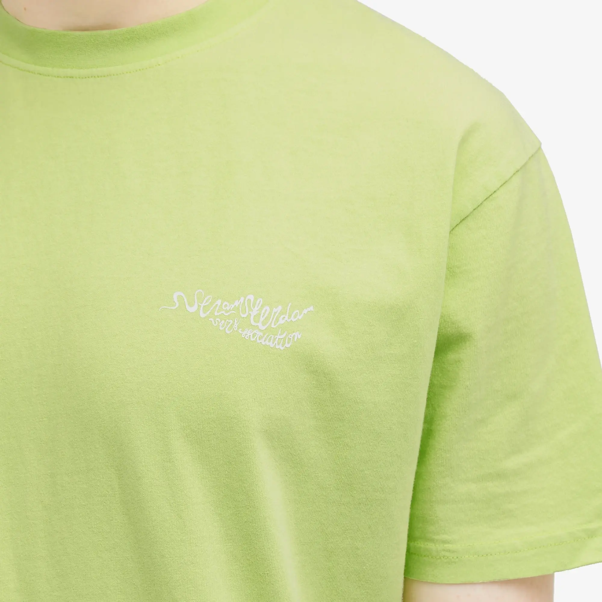 New Amsterdam Surf Association Men's Shark T-Shirt Green