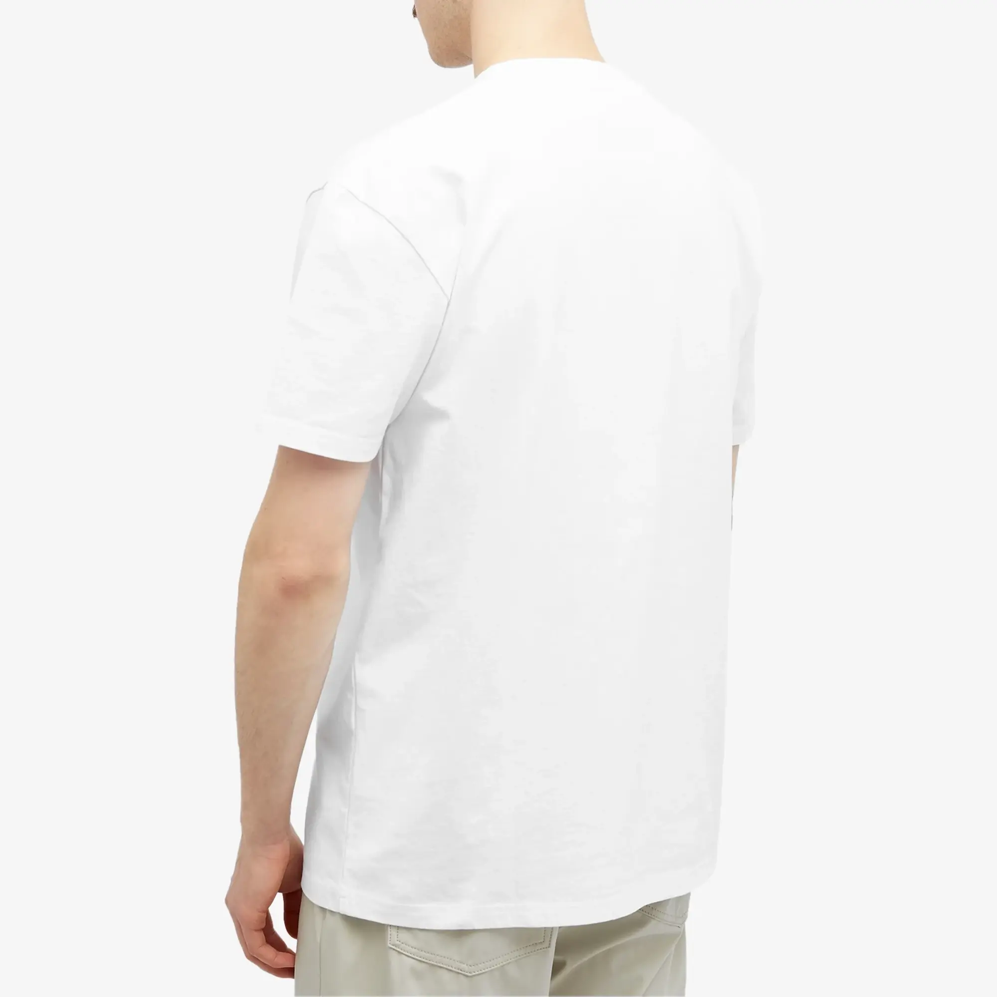 New Amsterdam Surf Association Men's Throw Pocket T-Shirt White/Black