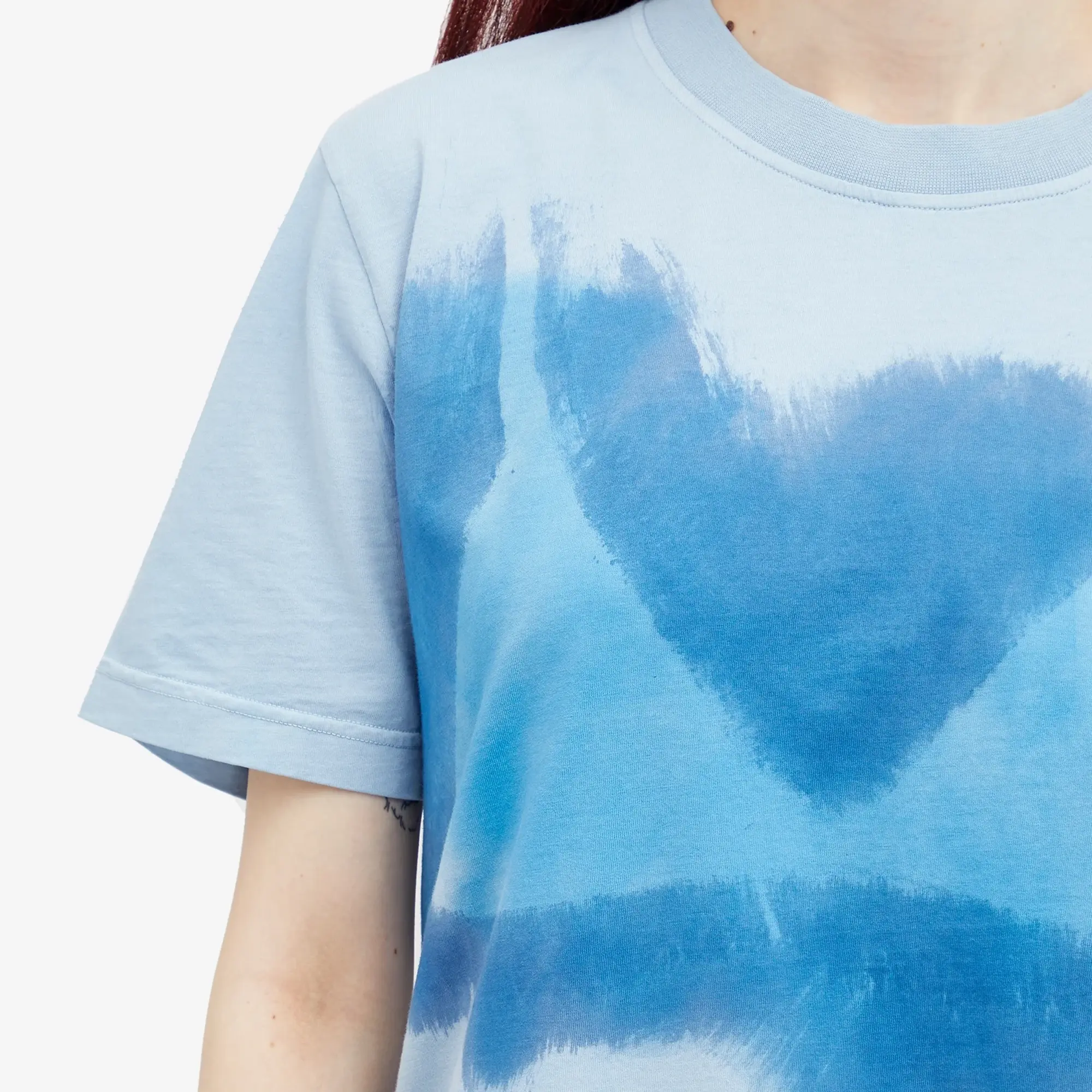 Botter Women's Sunbleached Hand Painted T-Shirt Dye 1