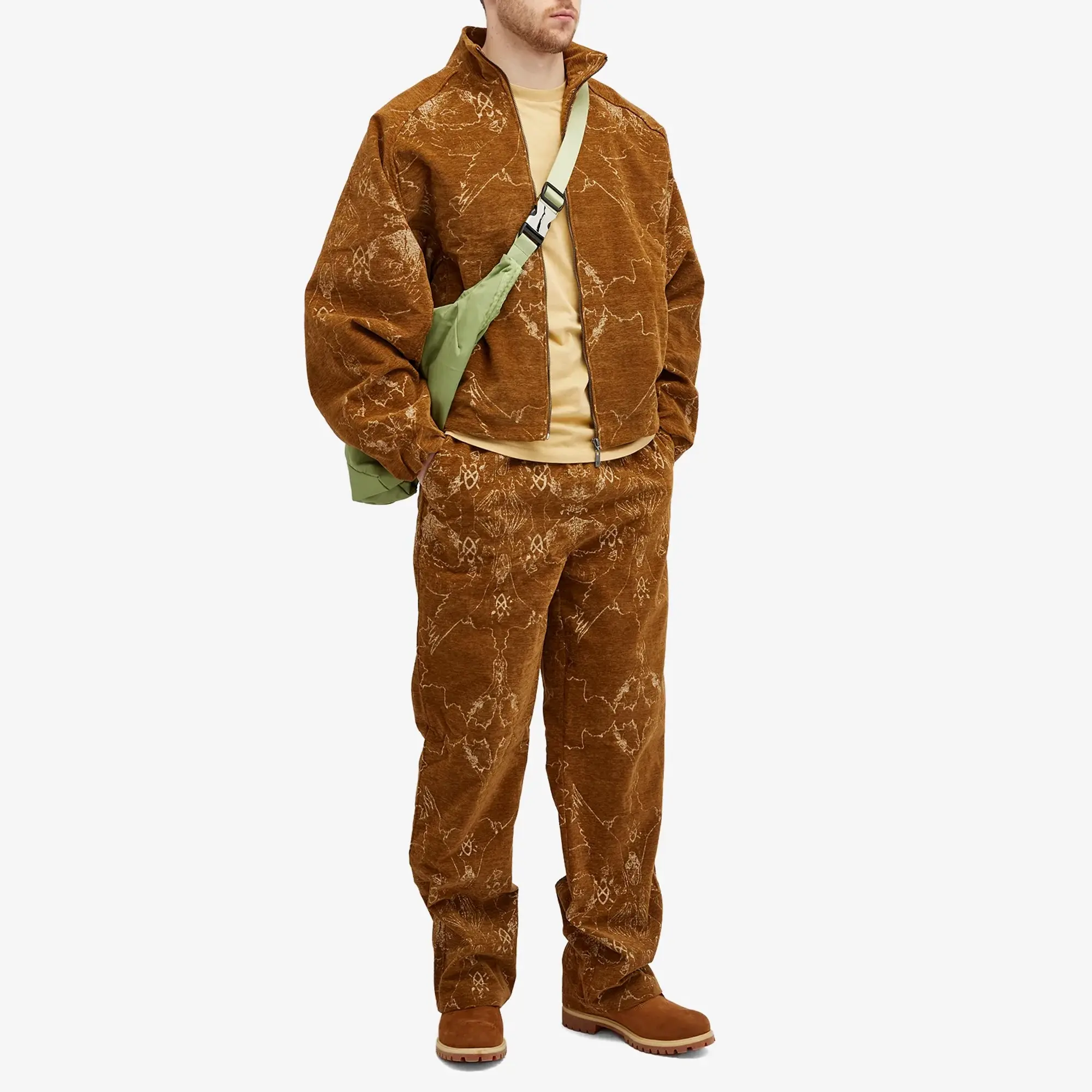 Daily Paper Men's Search Rhythm Track pants Taos Taupe