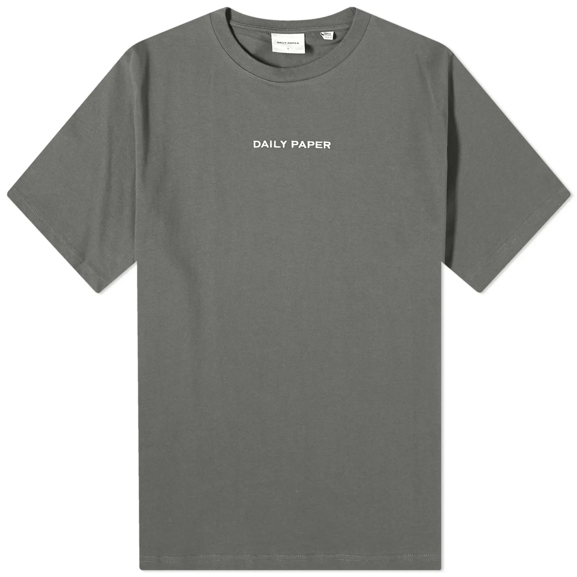 T-Shirt Daily Paper Logotype Short Sleeve T-Shirt Unisex Chimera Green Xl