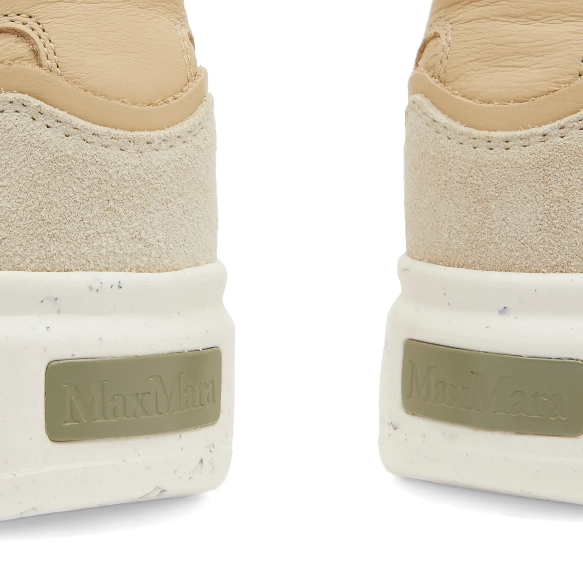 Max Mara Women's Activegreen Recycled Sneakers Beige