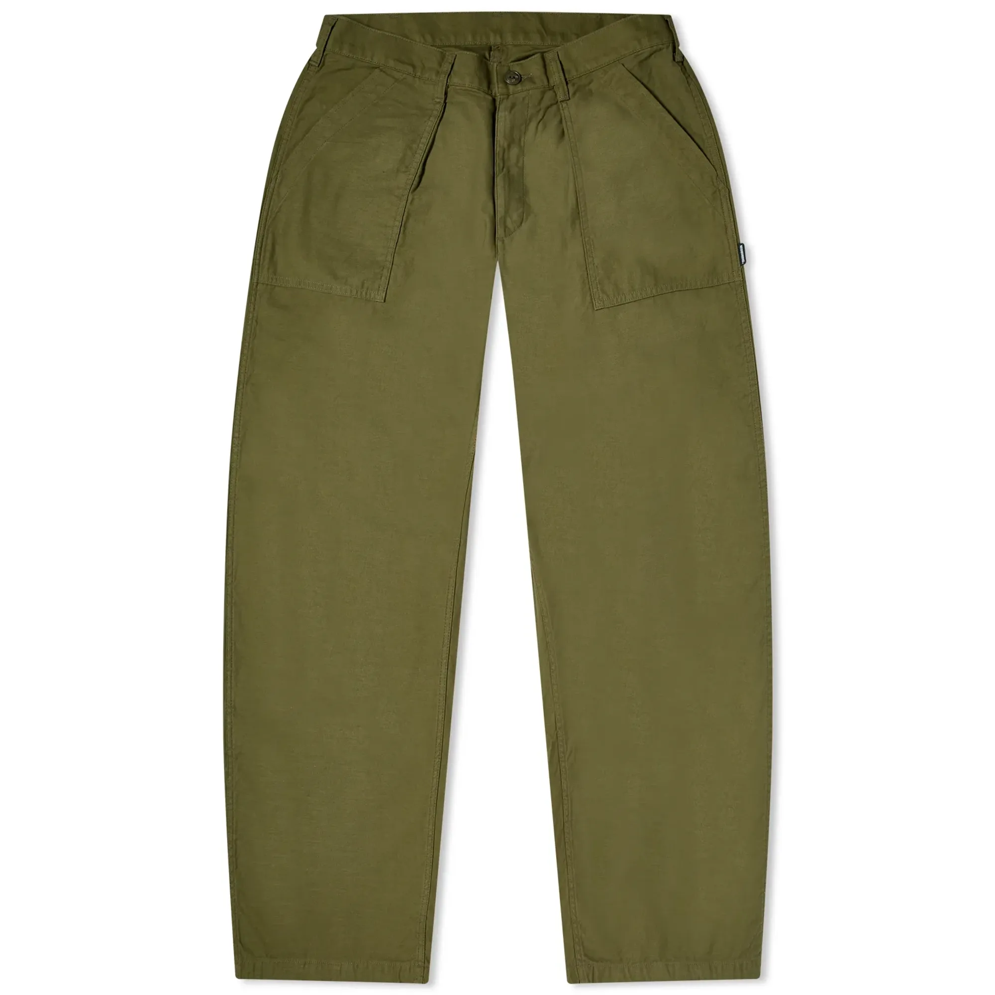Neighborhood Men's Wide Baker Trousers Olive Drab | 241AQNH-PTM01