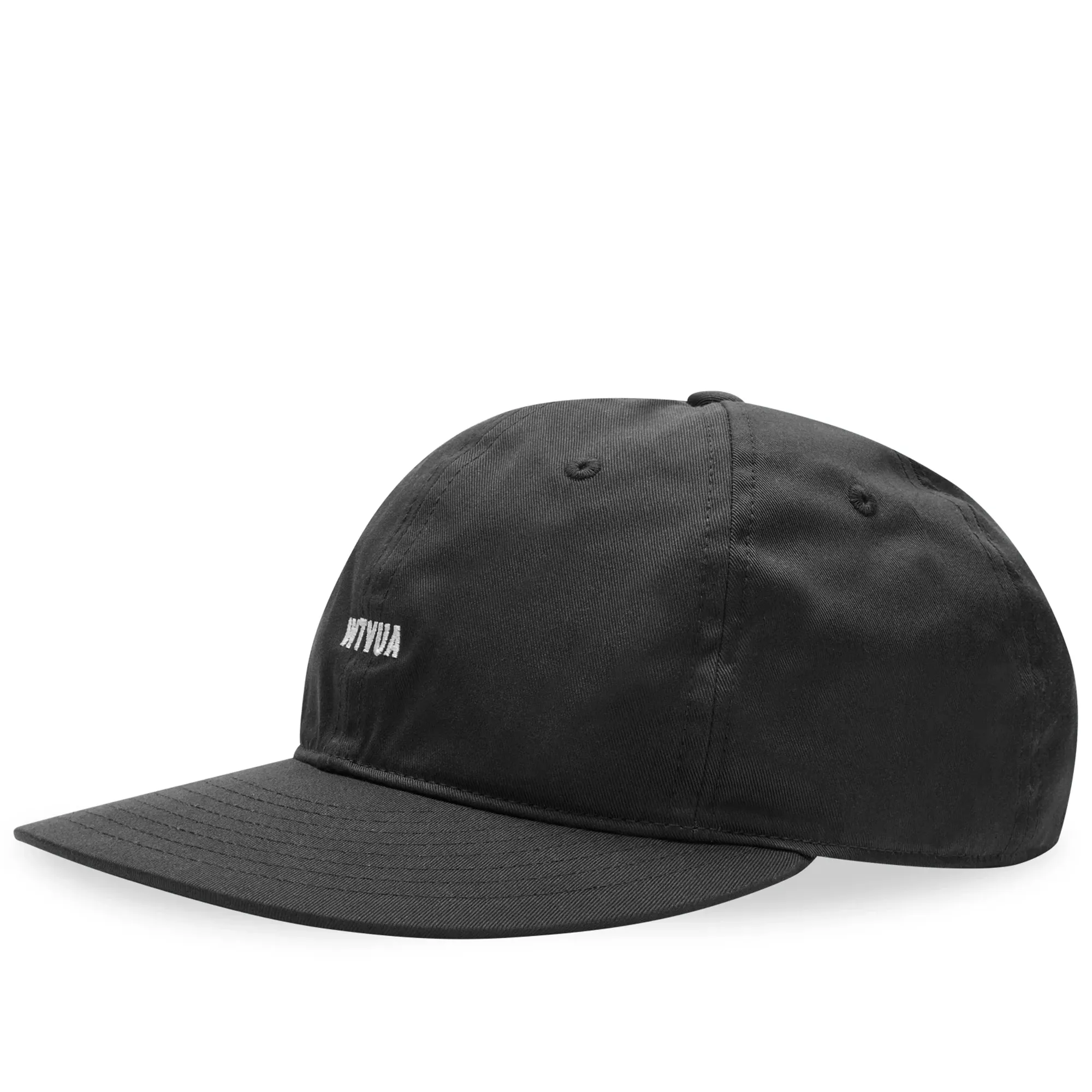 WTAPS Men's 02 Logo Cap Black | 241HCDT-HT02-BLK | FOOTY.COM