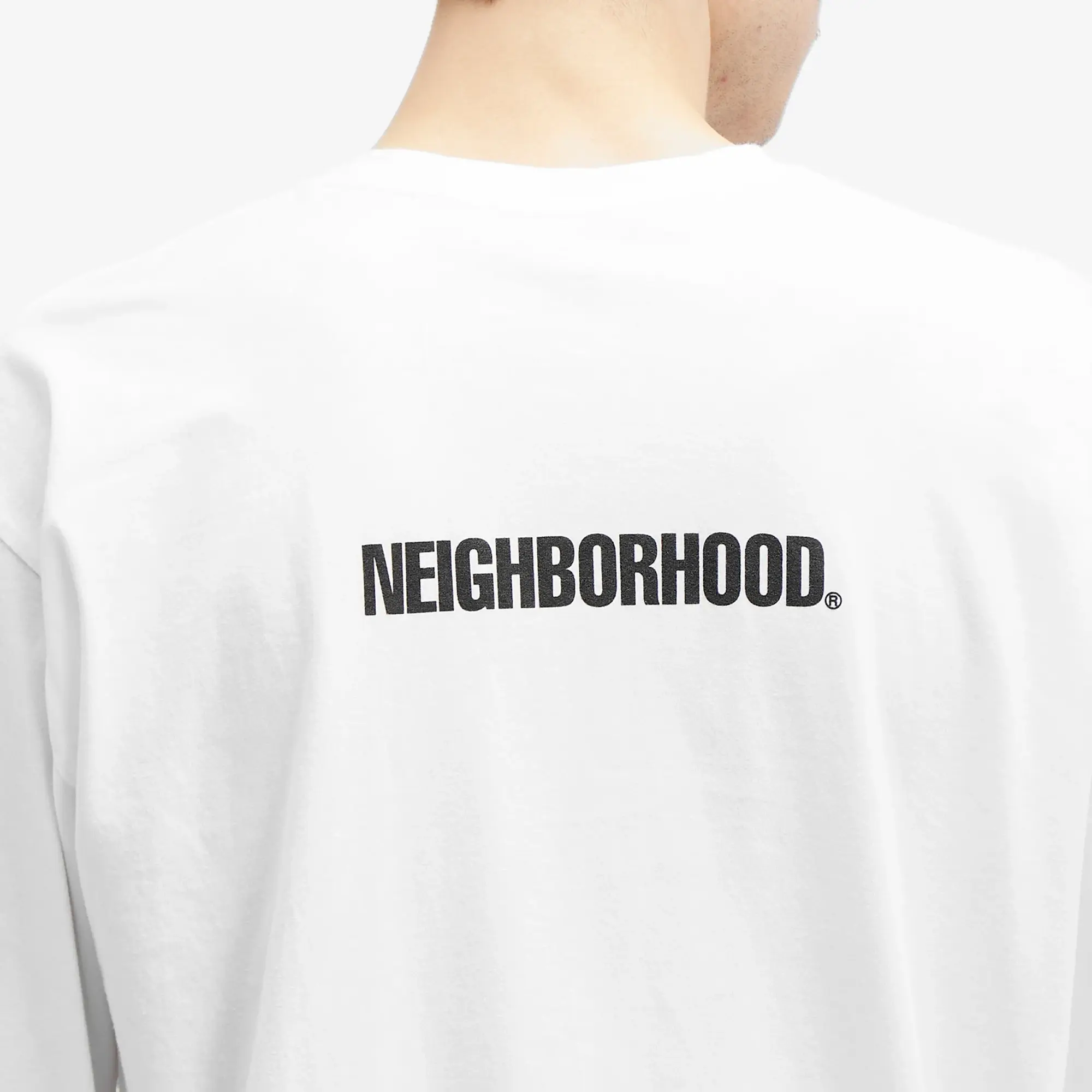 Neighborhood Men's 12 Long Sleeve T-Shirt White