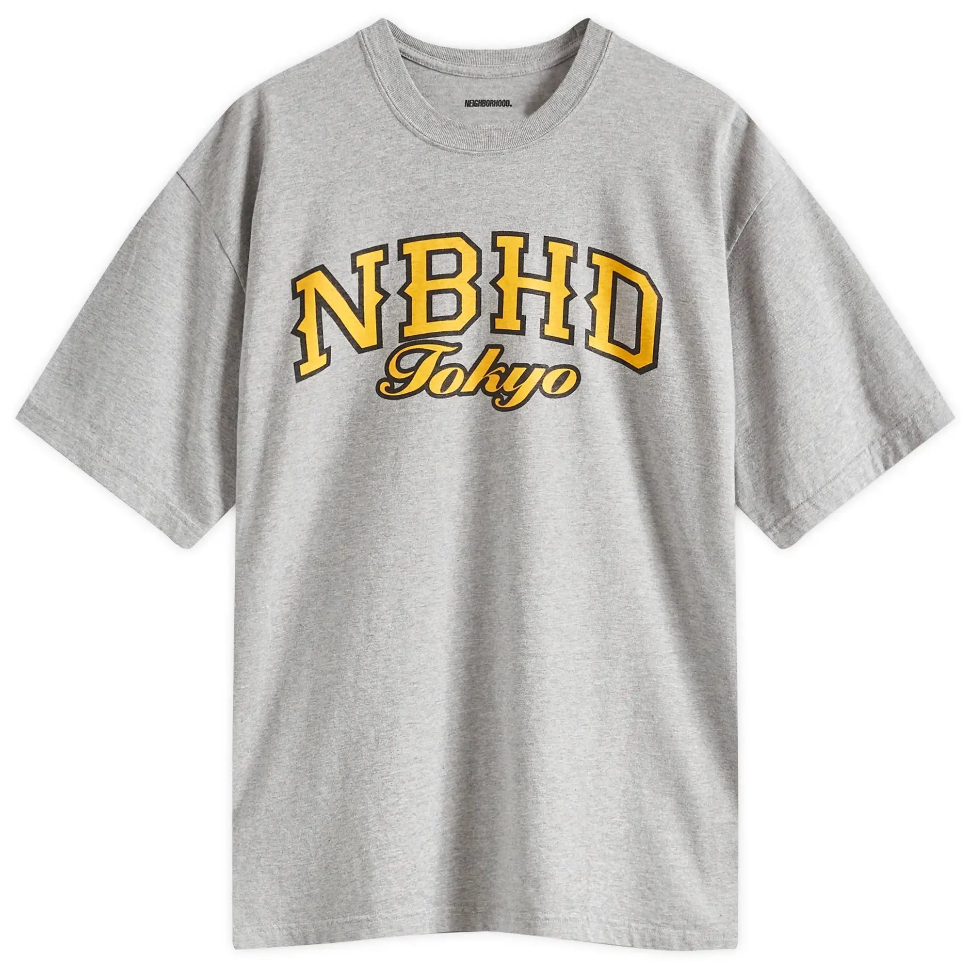 Neighborhood Men's 11 Printed T-Shirt Grey