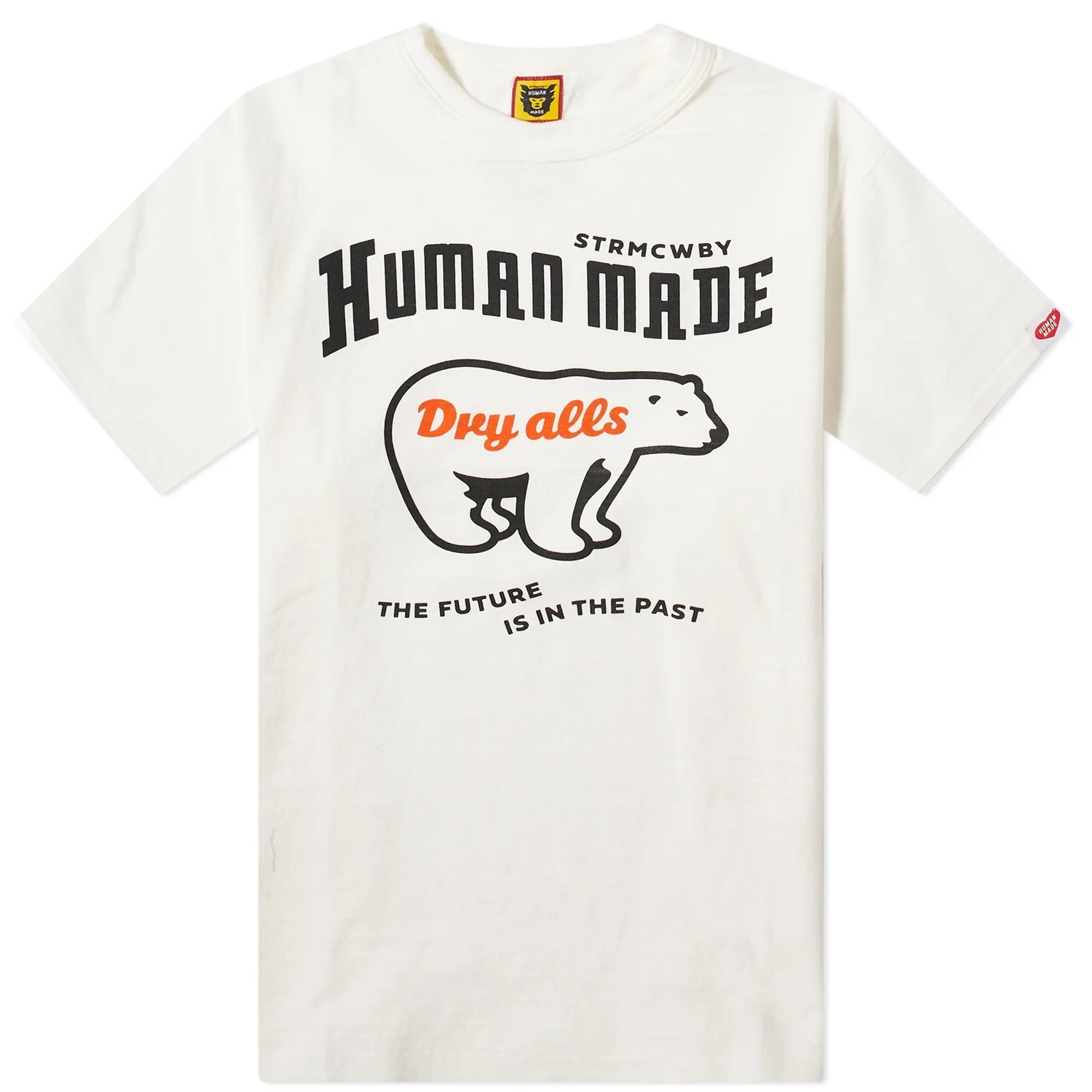 Human Made Men's Polar Bear T-Shirt White | HM26TE007-WH | FOOTY.COM