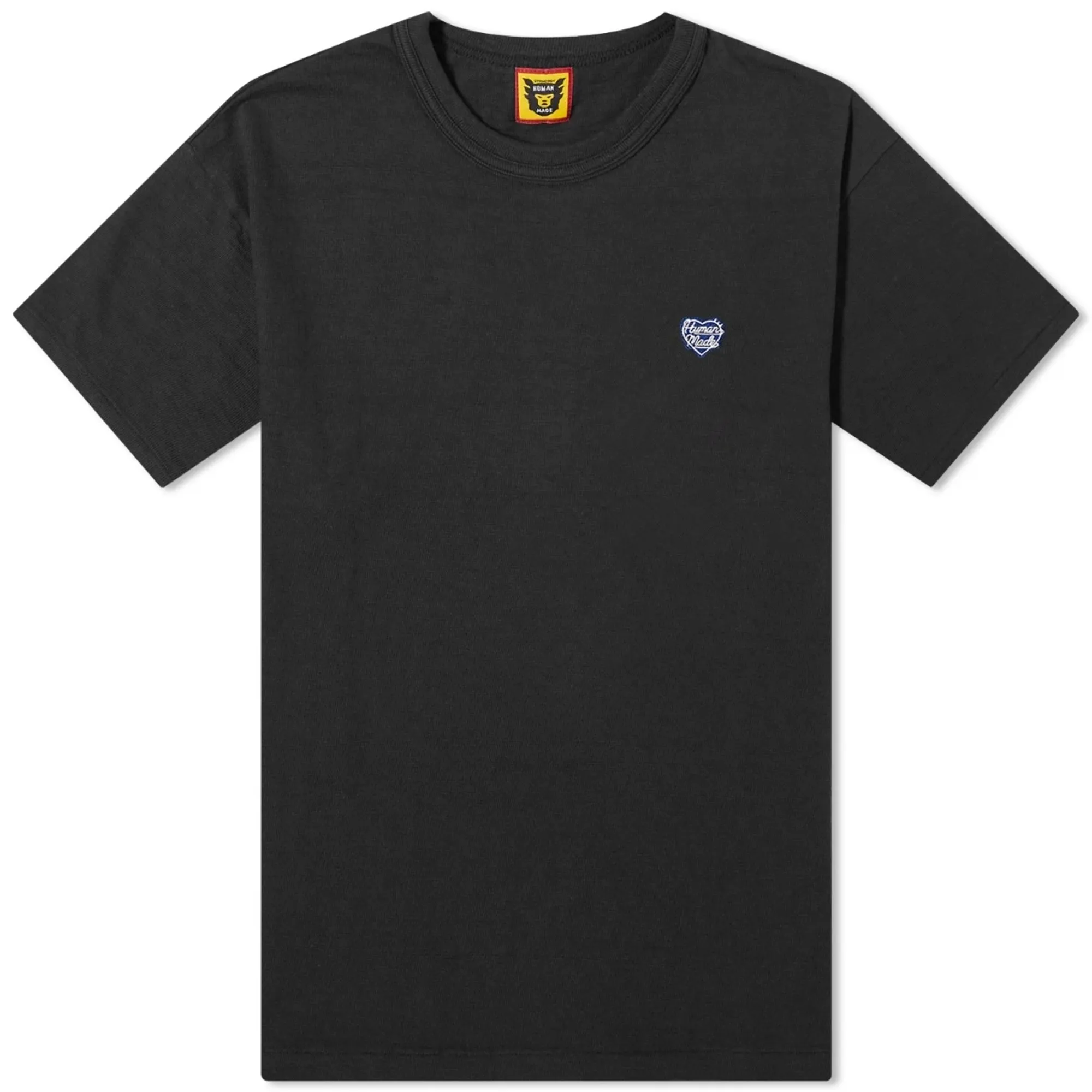 Human Made Men's Heart Badge T-Shirt Black | HM27CS002-B Human Made Men's Heart Badge T-Shirt Black | HM27CS002-B