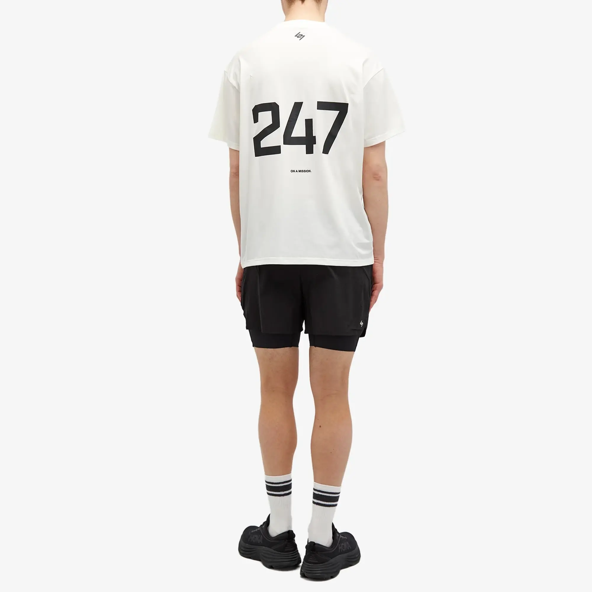Represent Men's 247 Oversized T-Shirt Flat White