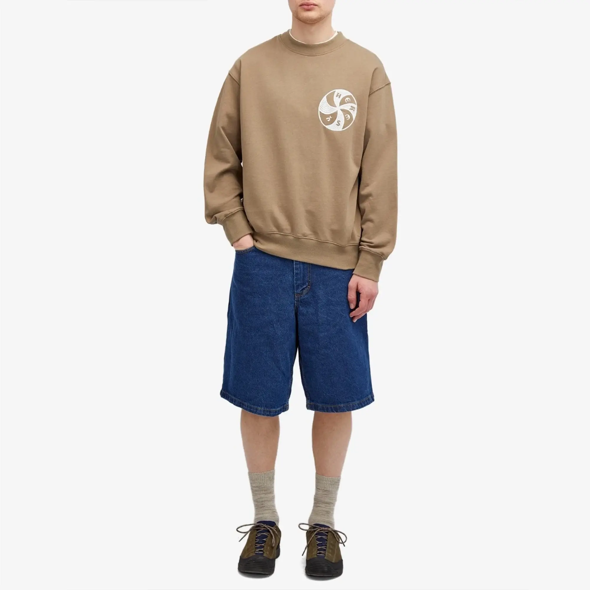 Heresy Portal Sweatshirt - Biscuit