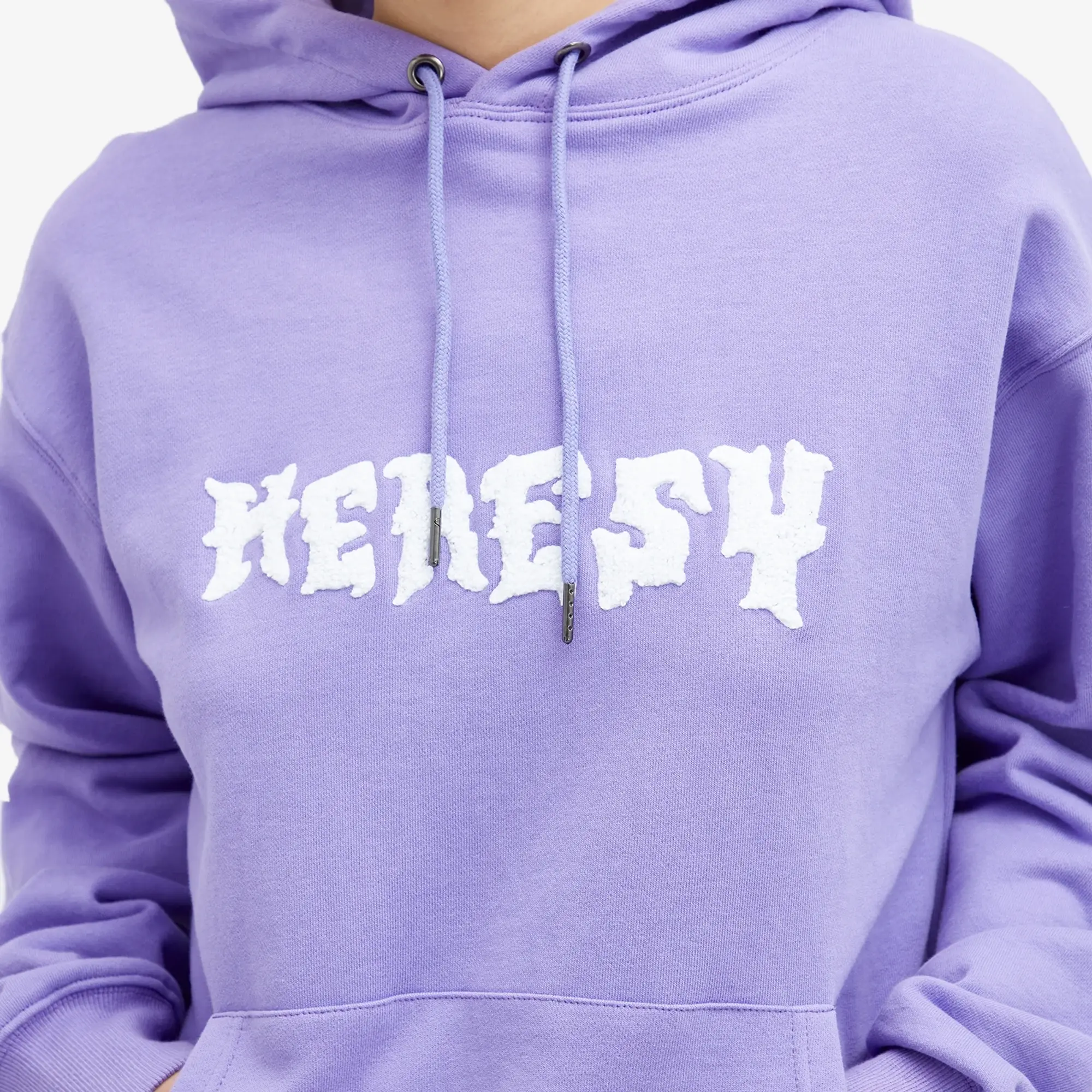 Heresy Women's Crypt Logo Hoodie Lavendar