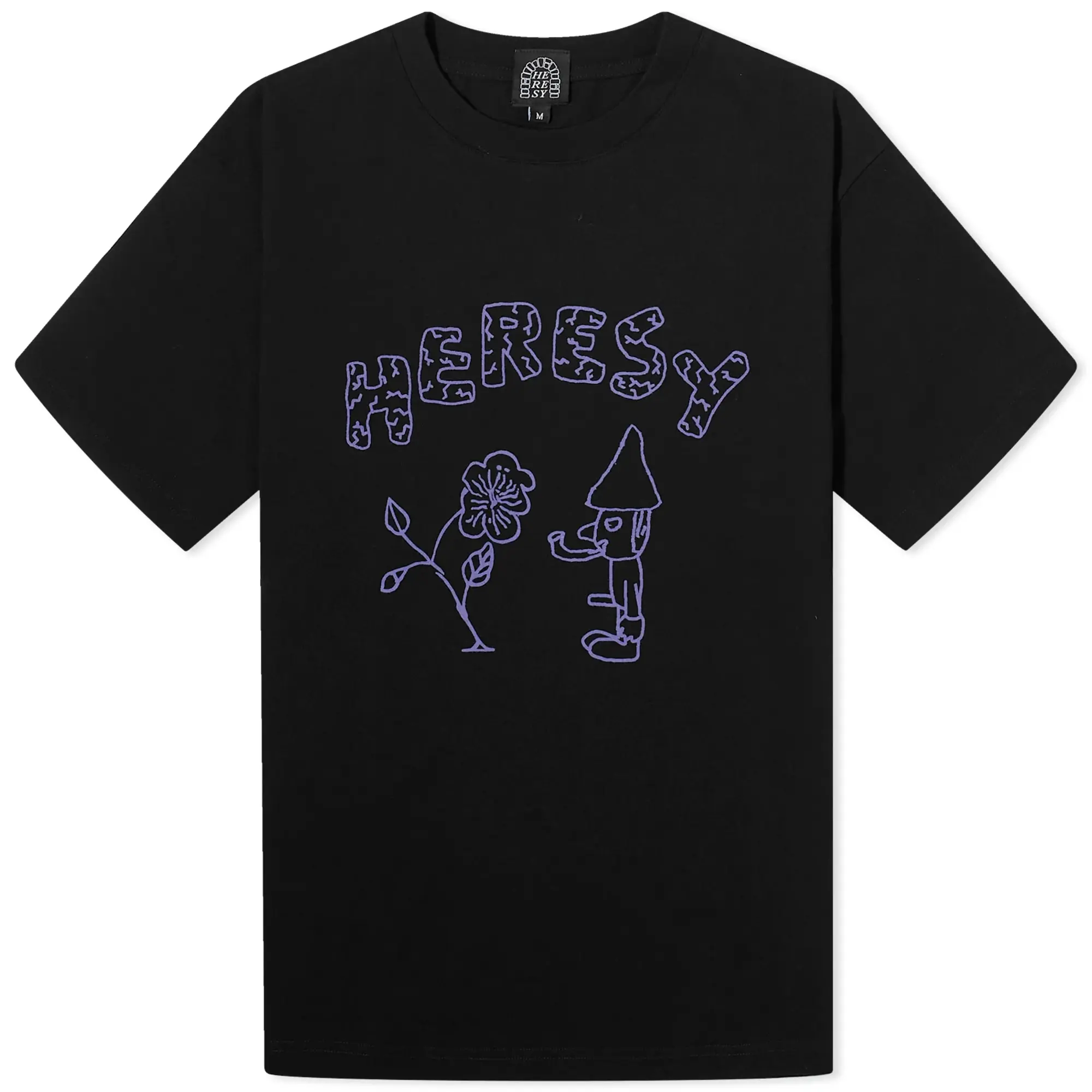 Heresy Men's Naturist T-Shirt Black