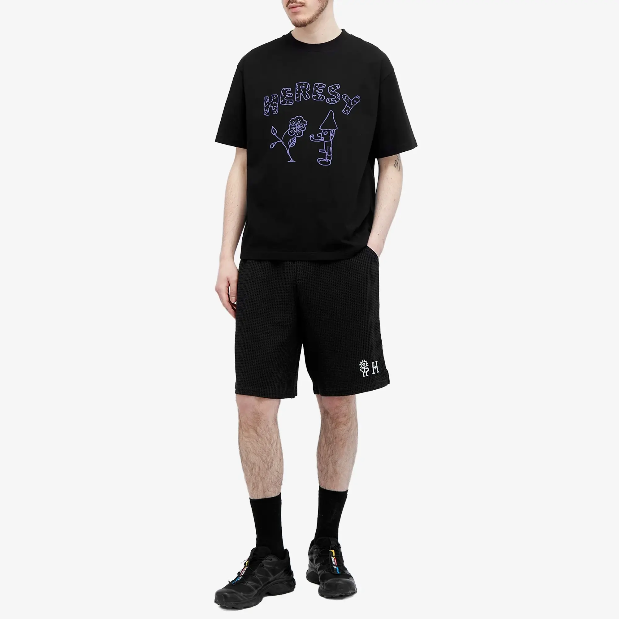 Heresy Men's Naturist T-Shirt Black