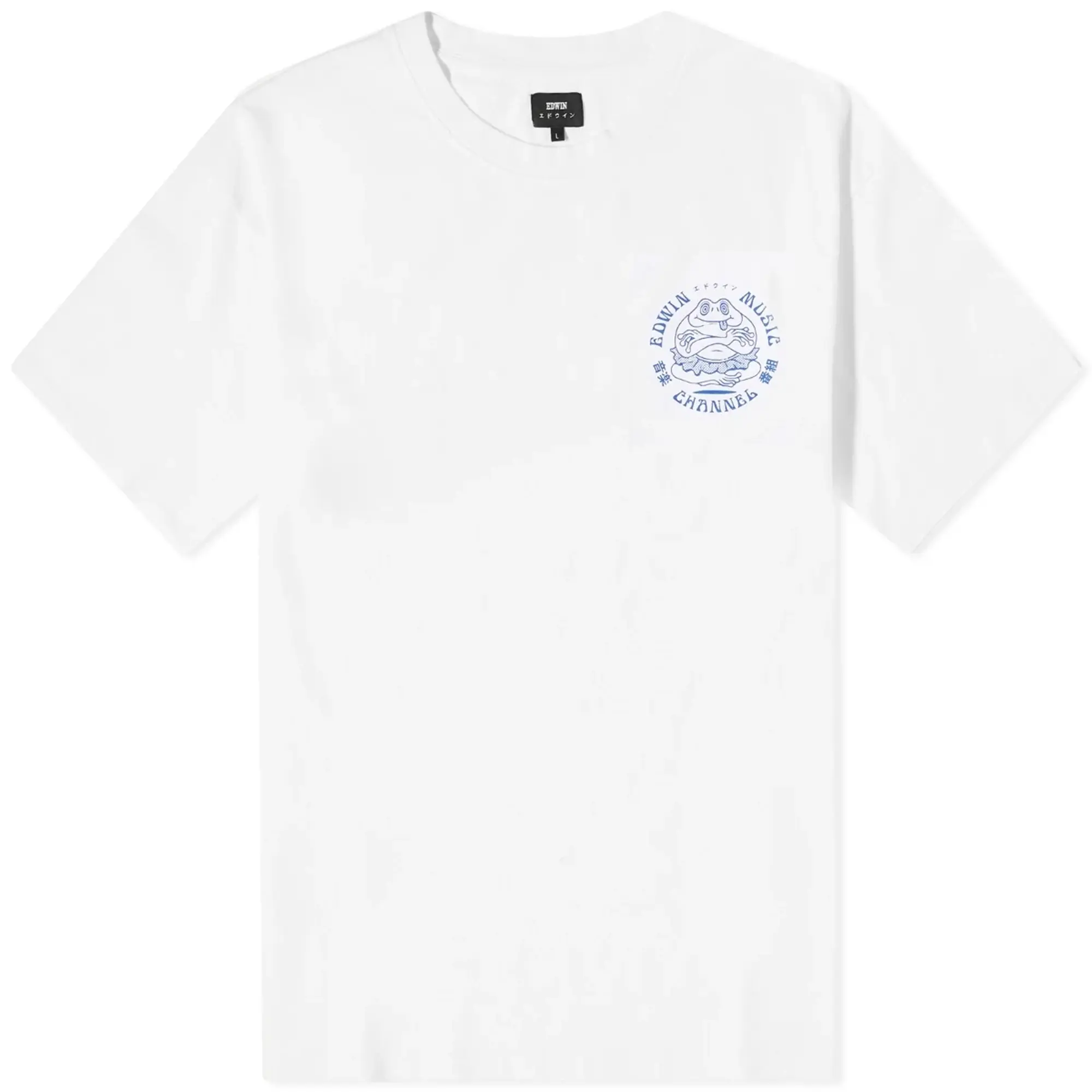 Edwin Men's Music Channel T-Shirt White