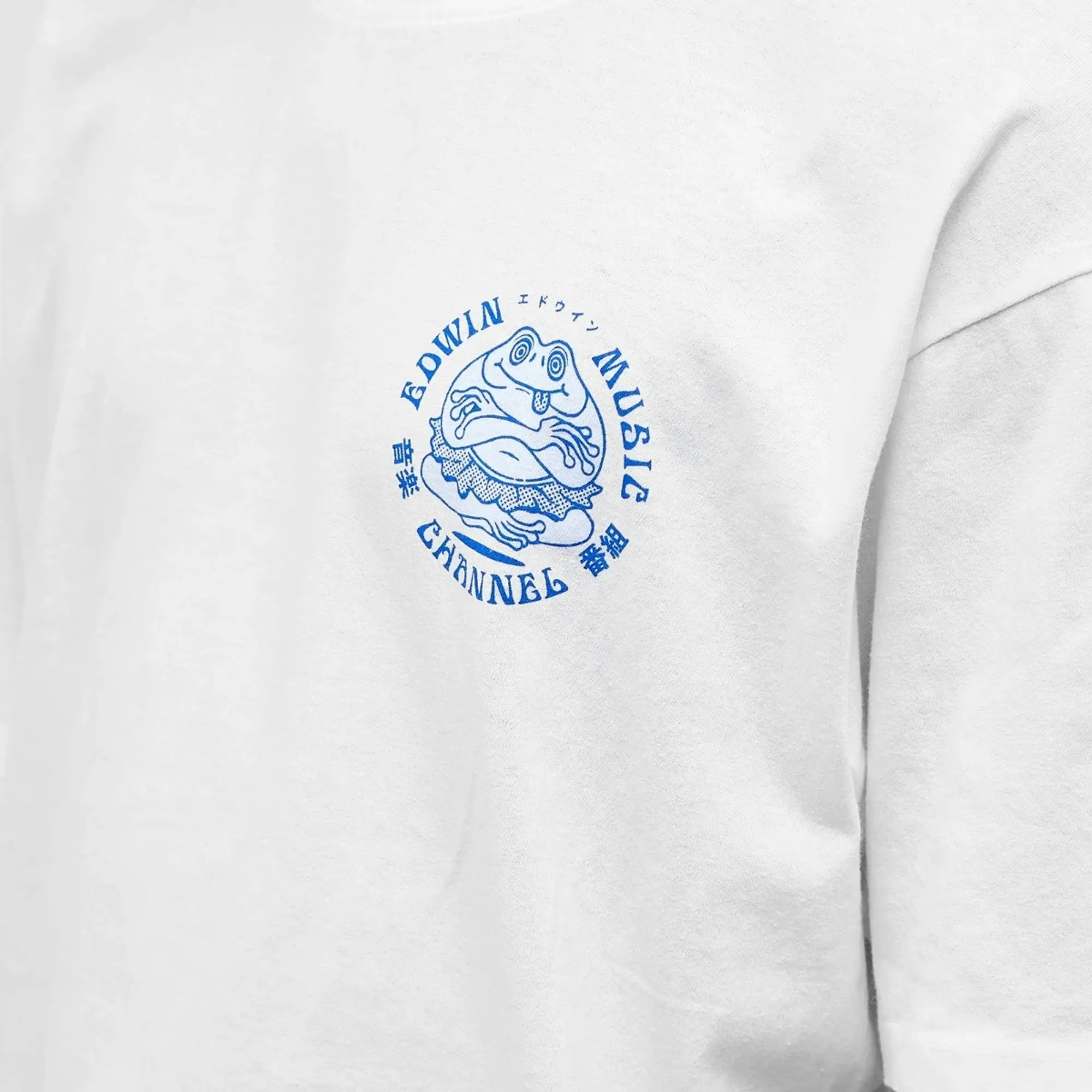 Edwin Men's Music Channel T-Shirt White
