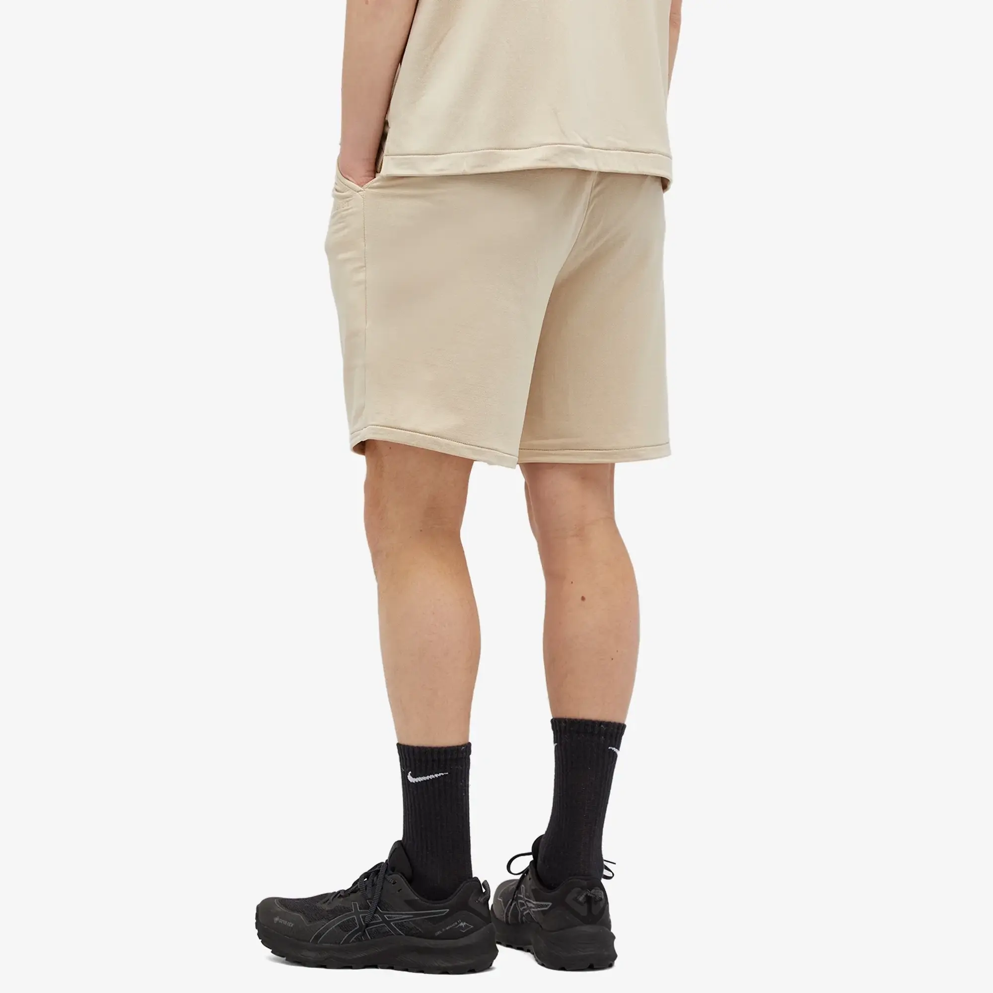Quick Blaest Men's Bud Polartec Shorts Beige