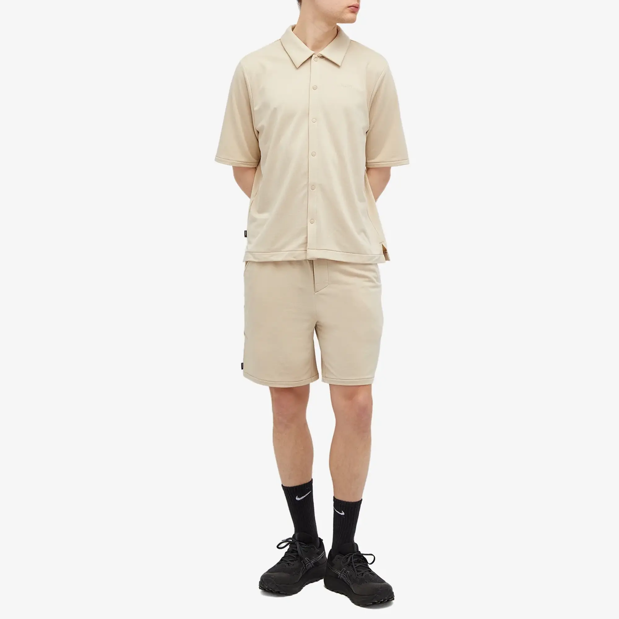 Quick Blaest Men's Bud Polartec Shorts Beige