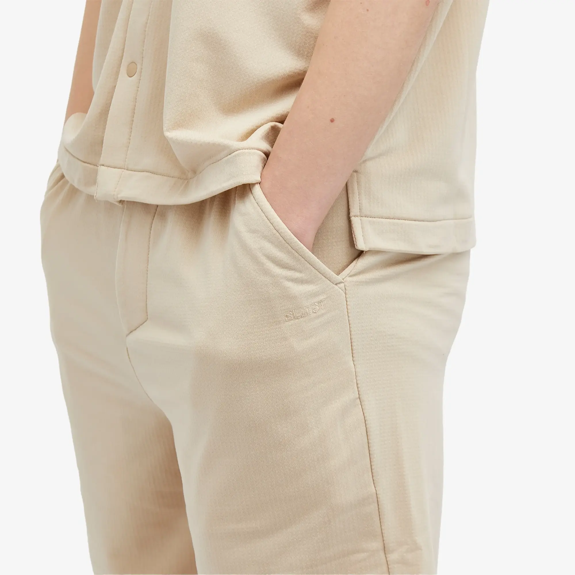Quick Blaest Men's Bud Polartec Shorts Beige