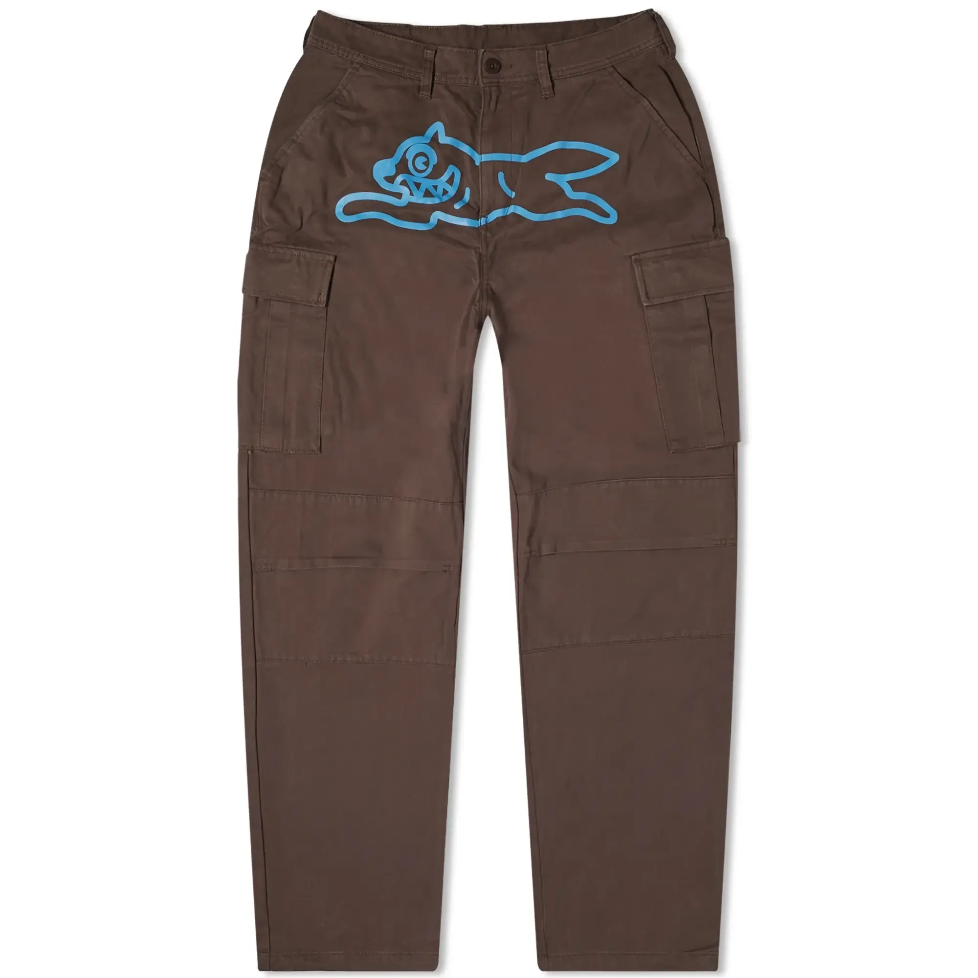 ICECREAM Men's Running Dog Cargo Pants Brown