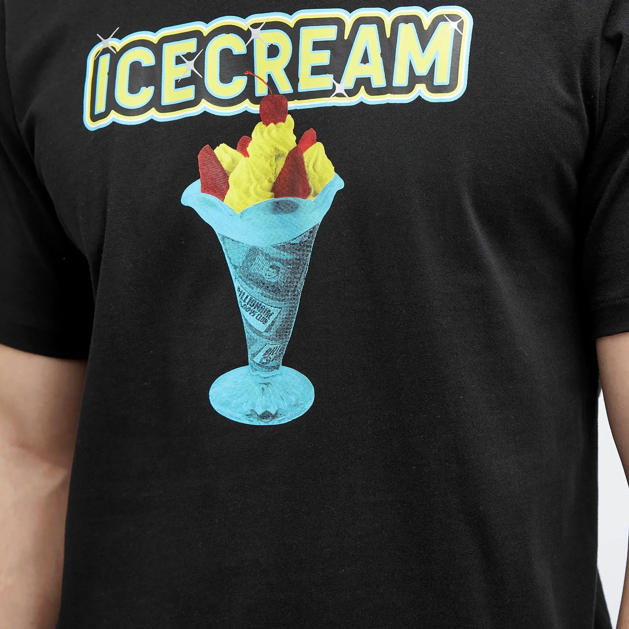 ICECREAM Sundae T-Shirt, Black