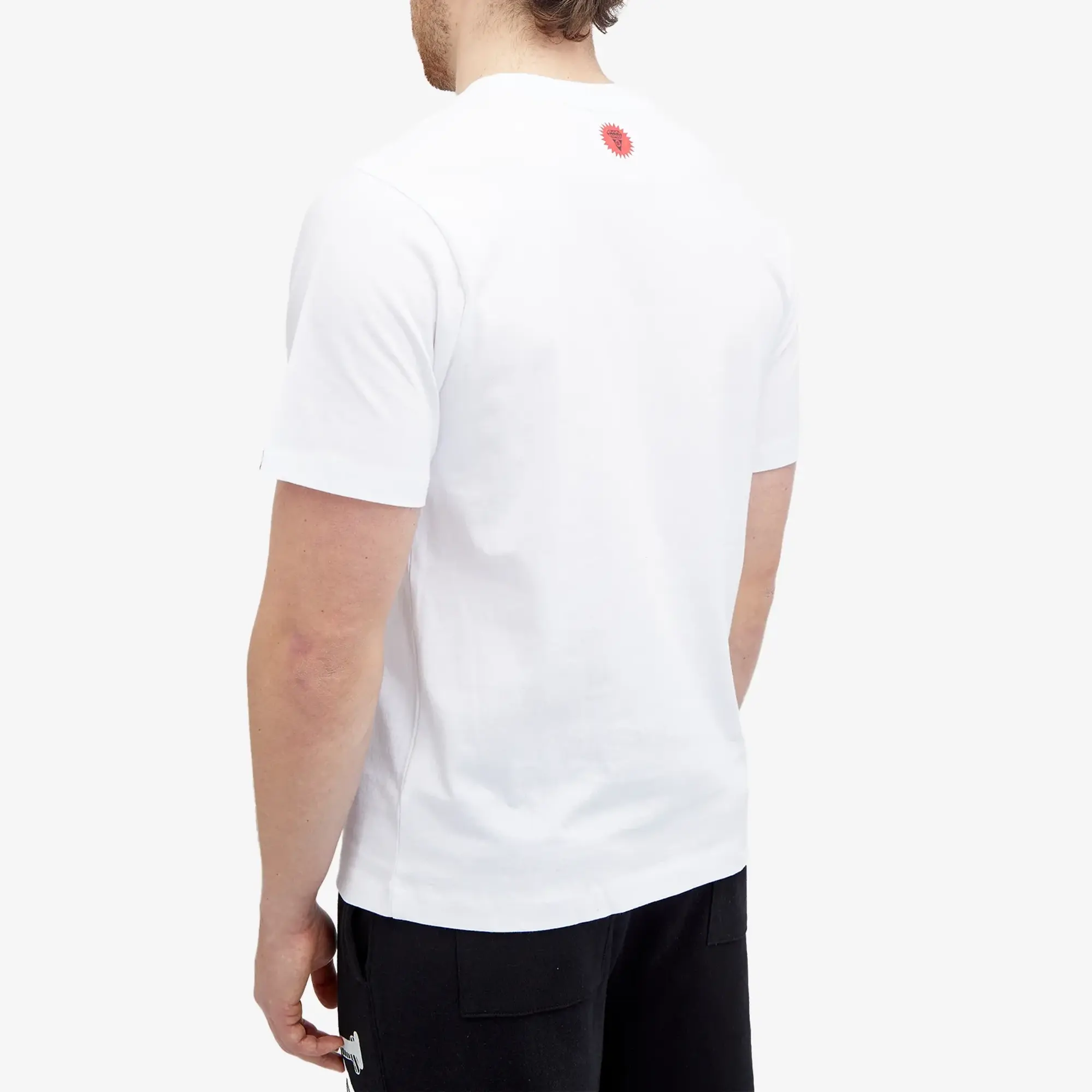 ICECREAM Men's Running Dog T-Shirt White