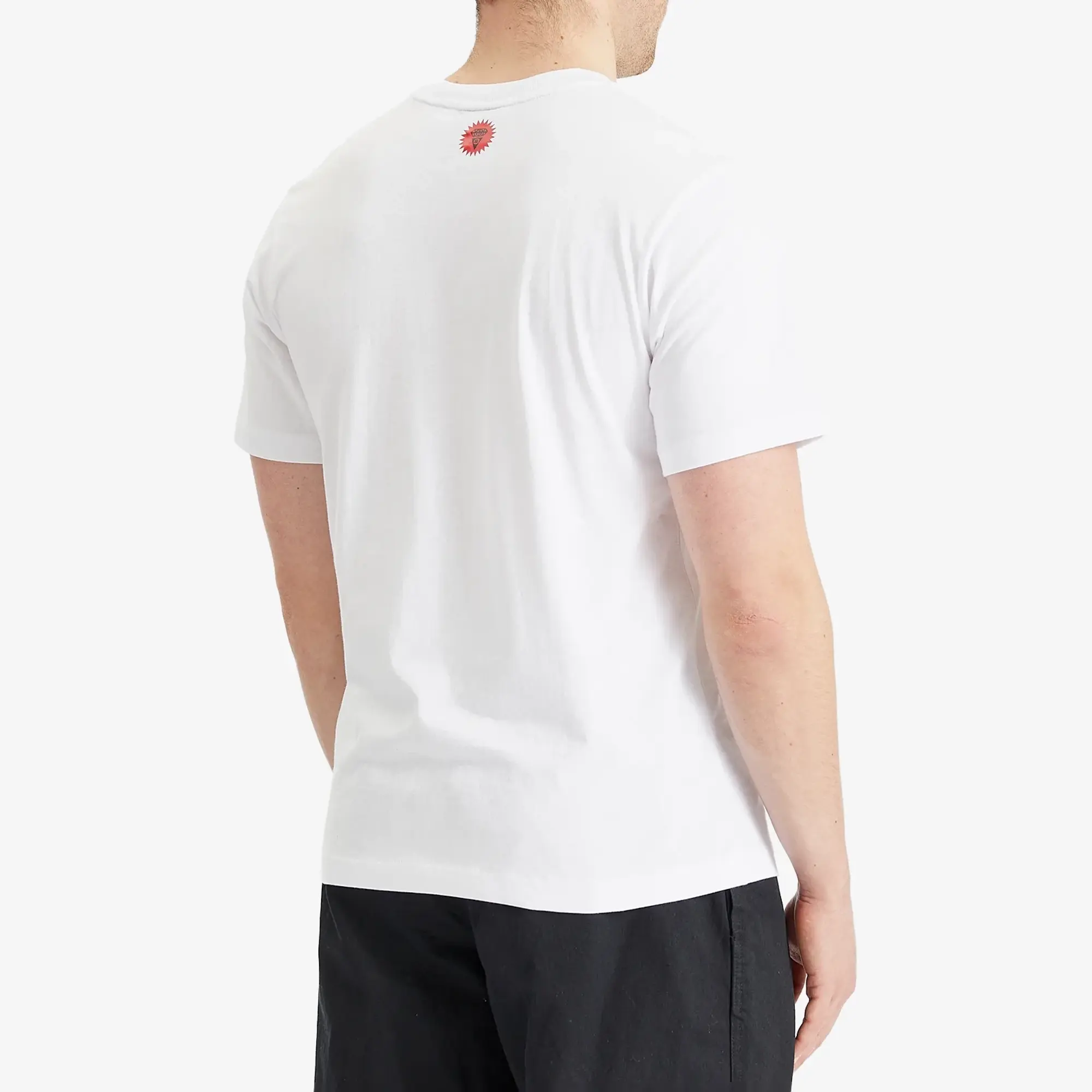 ICECREAM Men's Running Dog T-Shirt White