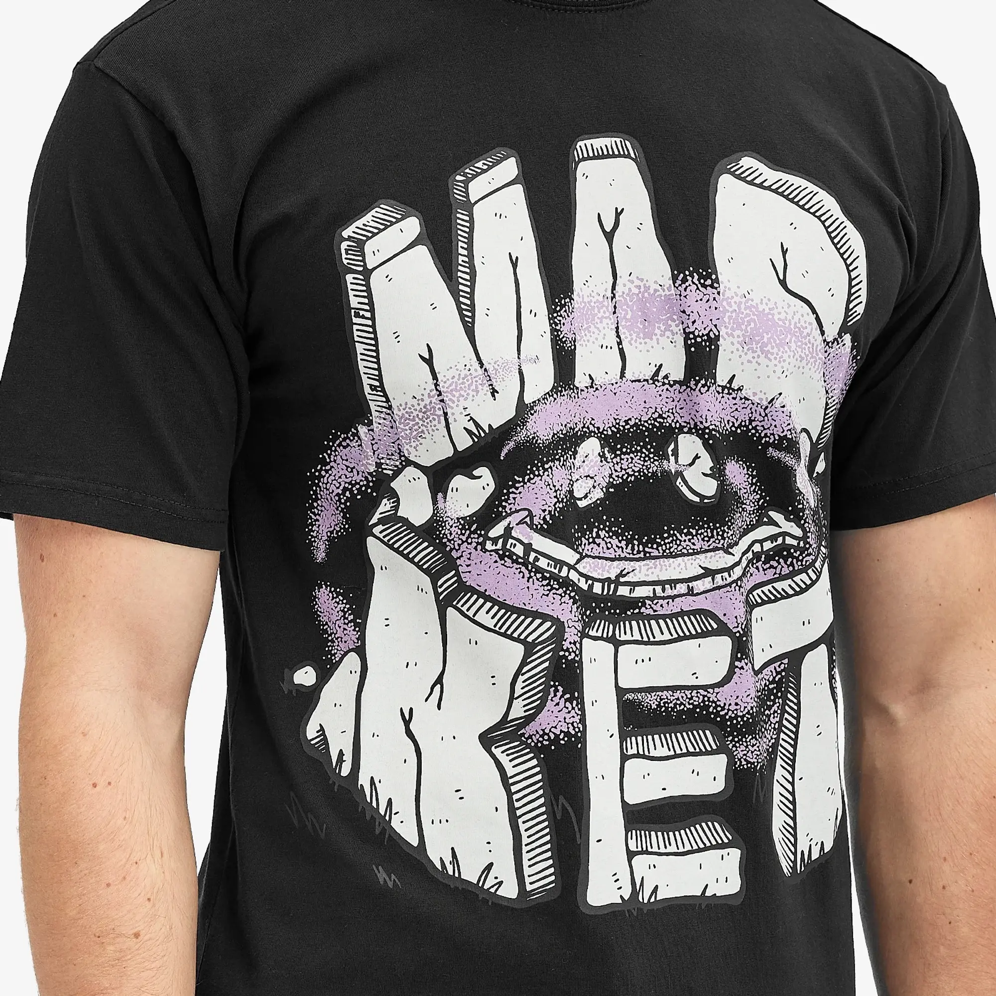 MARKET Men's Smiley Portal T-Shirt Washed Black