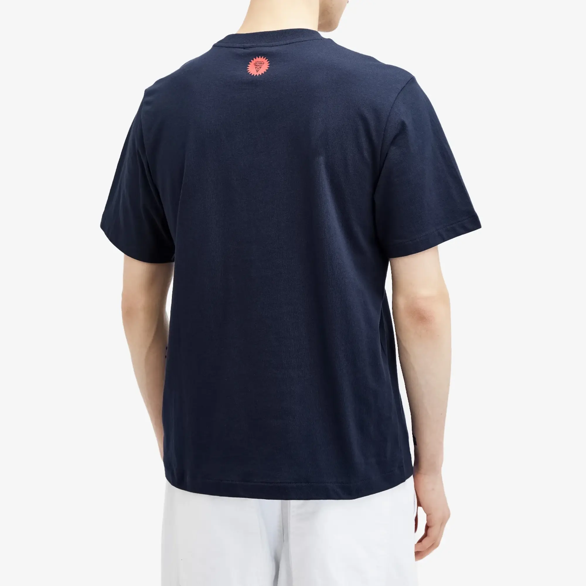 ICECREAM Men's Running Dog T-Shirt Navy