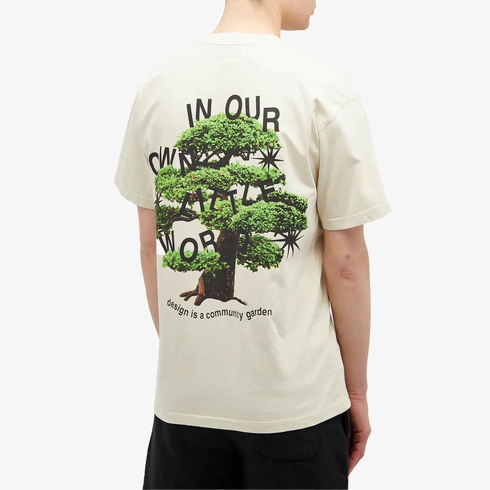 MARKET Men's Community Garden T-Shirt Ecru