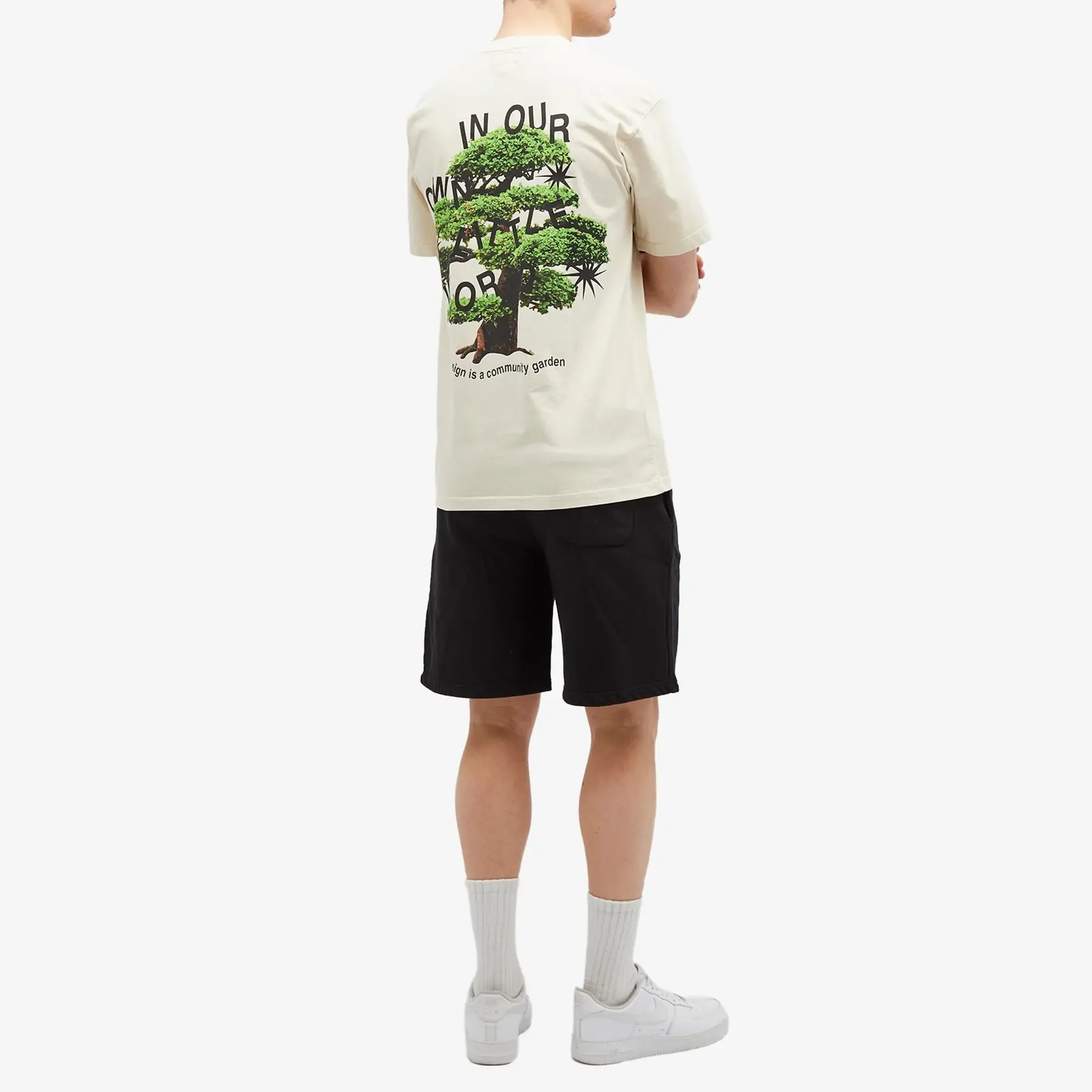 MARKET Men's Community Garden T-Shirt Ecru