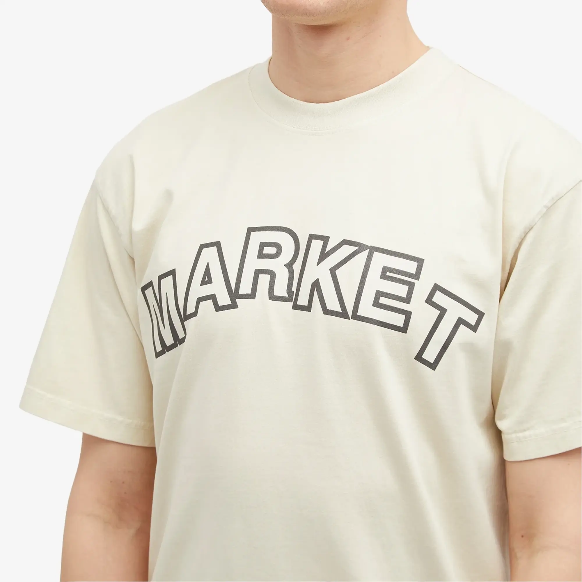MARKET Men's Community Garden T-Shirt Ecru