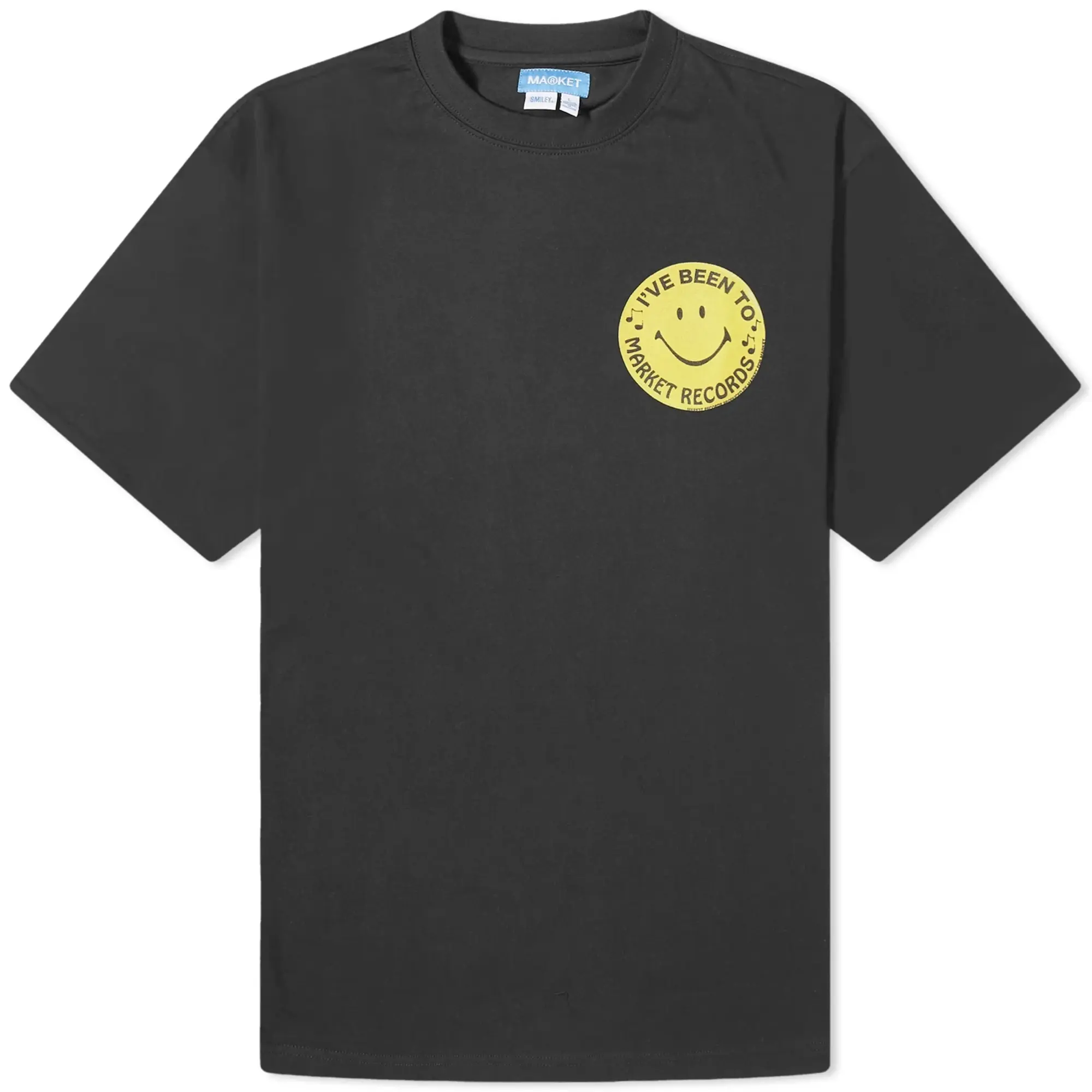 MARKET Men's Smiley Afterhours T-Shirt Black
