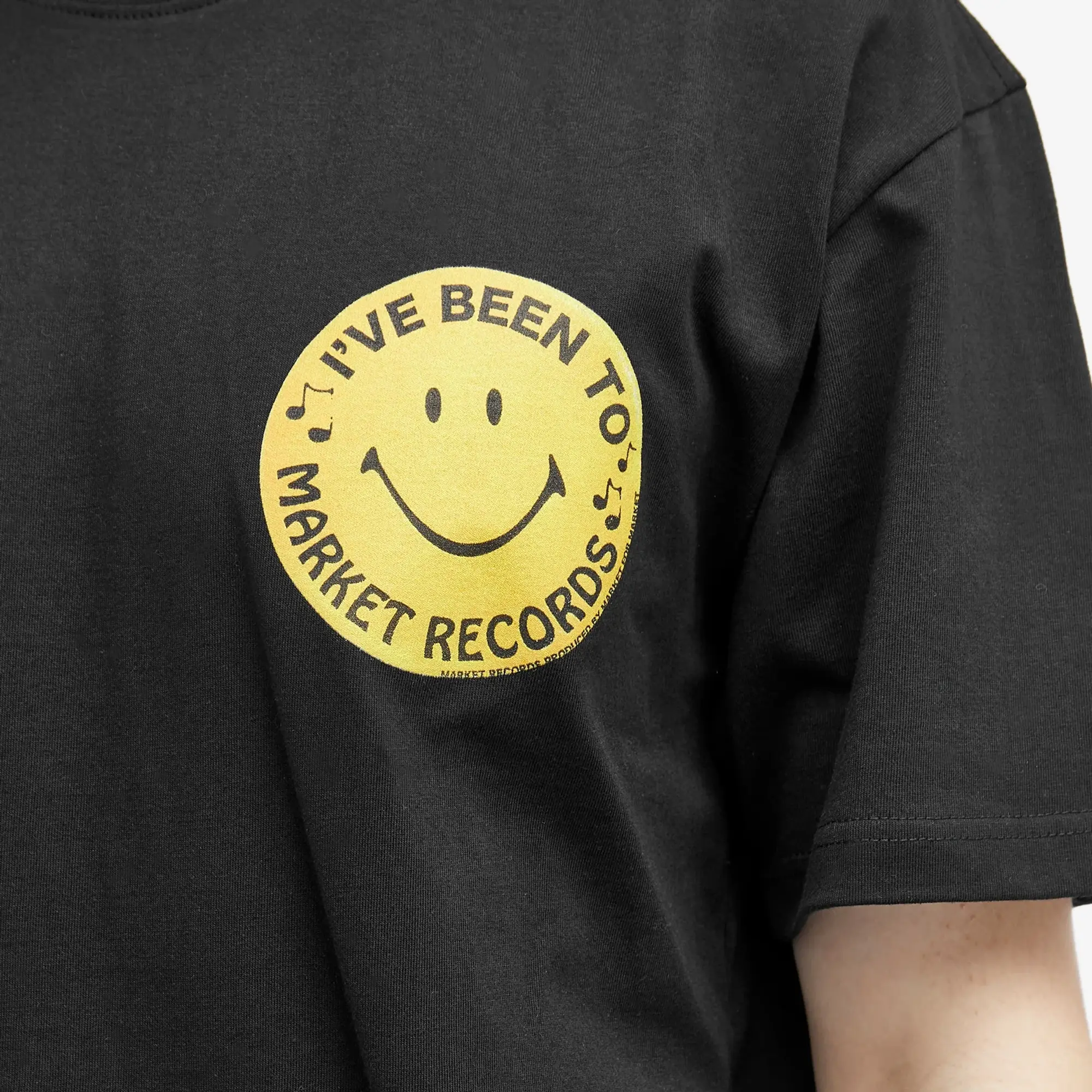 MARKET Men's Smiley Afterhours T-Shirt Black