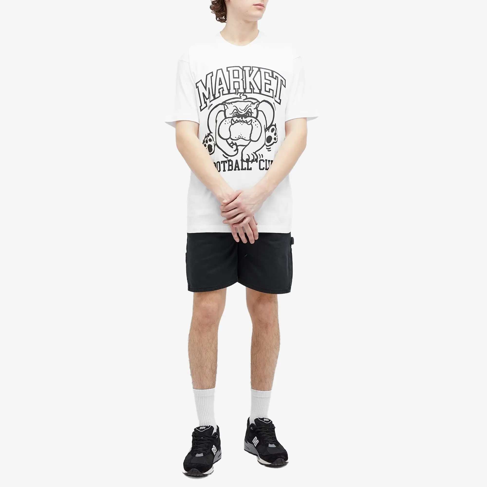 MARKET Men's Offensive Line UV T-Shirt White