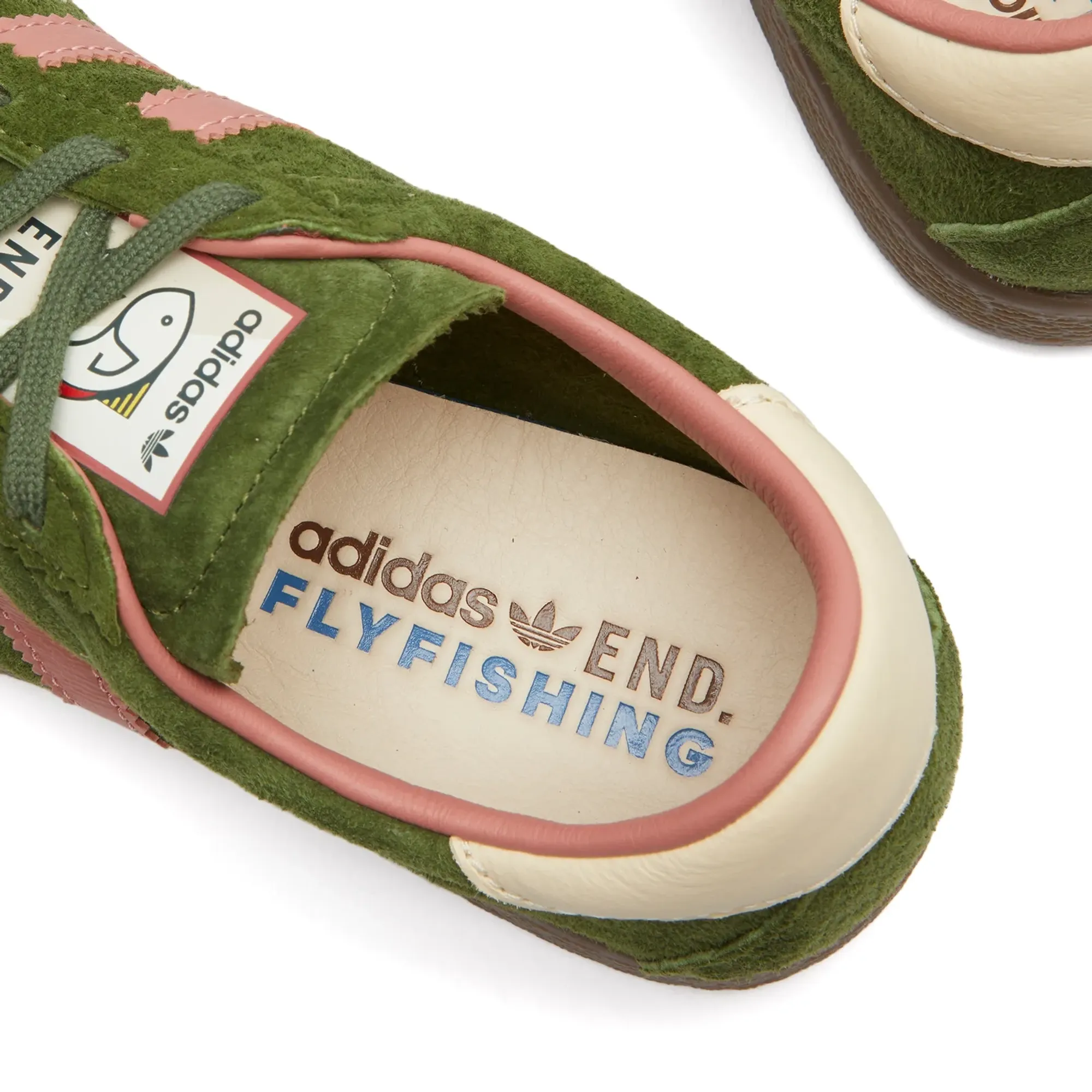 END. X Adidas Tobacco 'Flyfishing' Wild Pine/Gum | ID5419