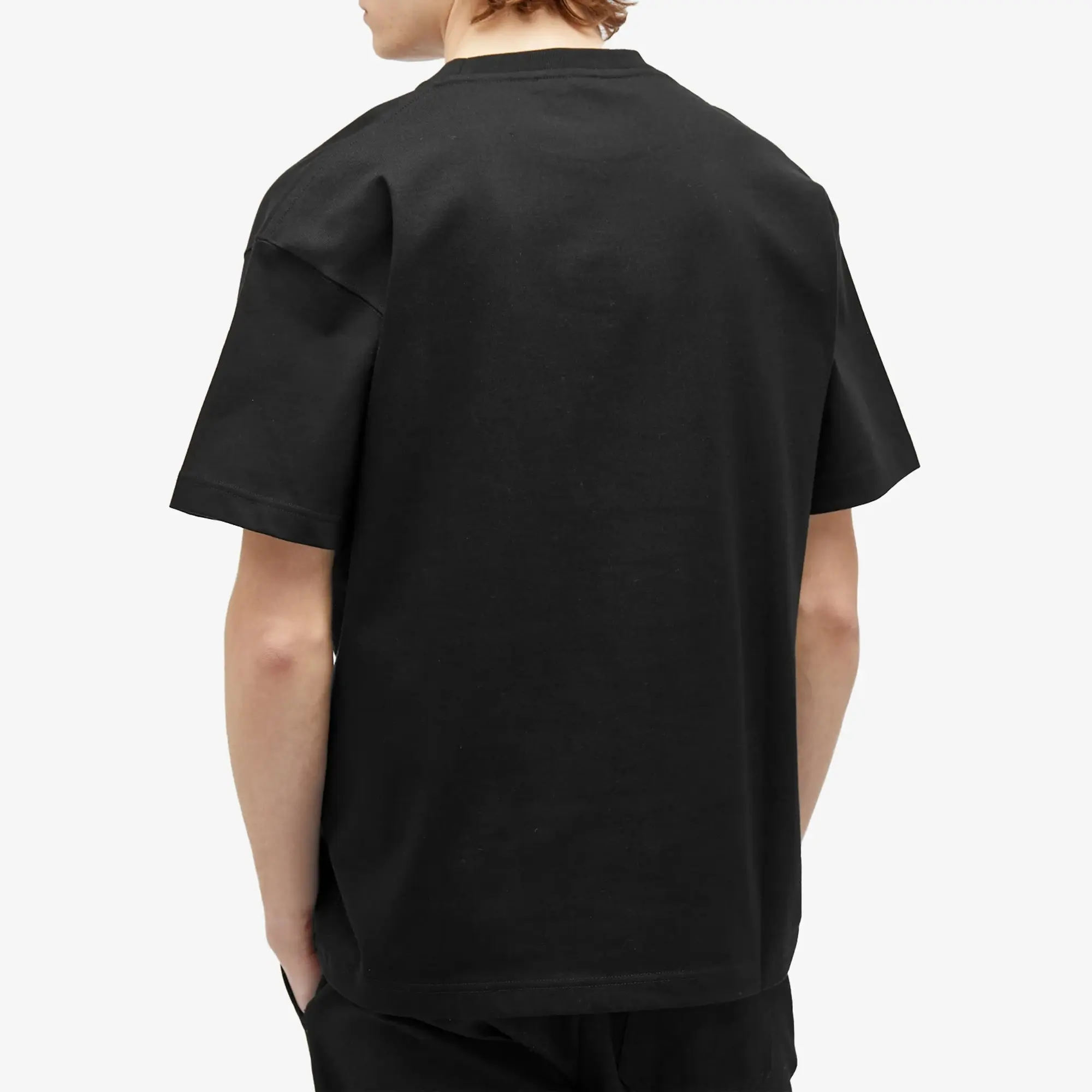 Soulland Men's Kai Beaded Logo T-Shirt Black