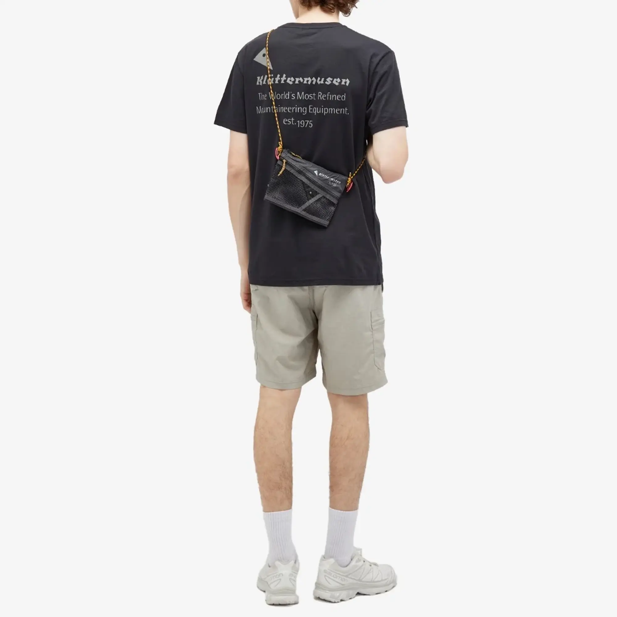 Klättermusen Men's Algir Accessory Bag - S Raven