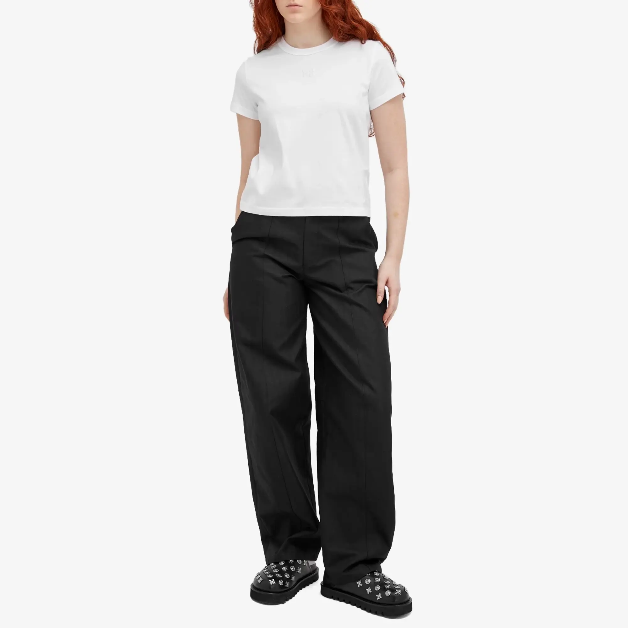 Alexander Wang Women's Essential Shrunken T-Shirt White