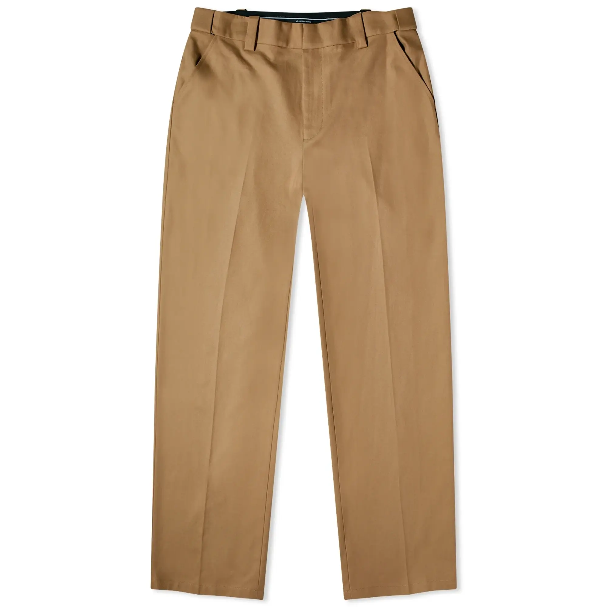 Alexander Wang Women's Adjustable Straight Leg Pants Khaki
