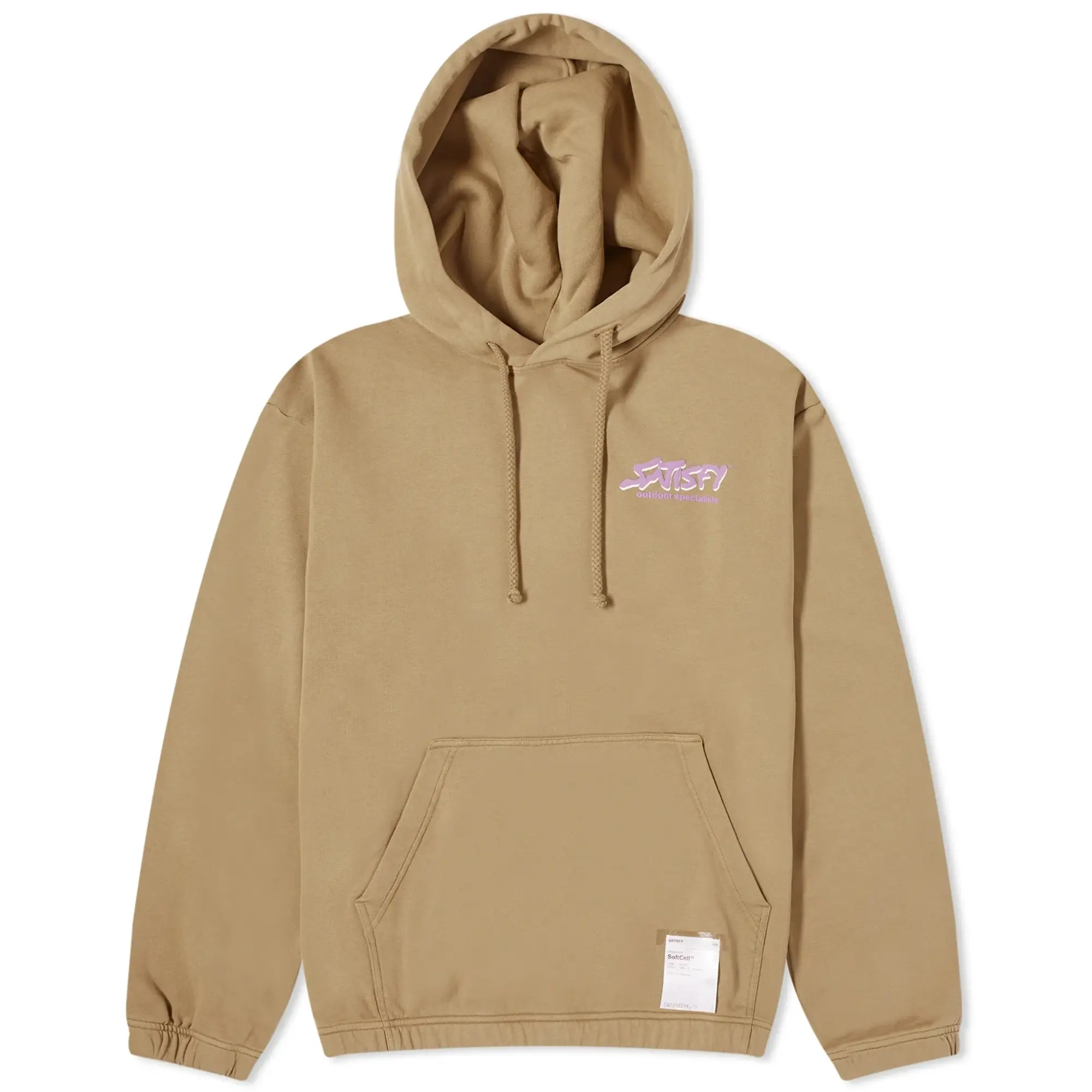Sweatshirt Satisfy Softcell Hoodie Unisex Stone Fallen Rock Xl