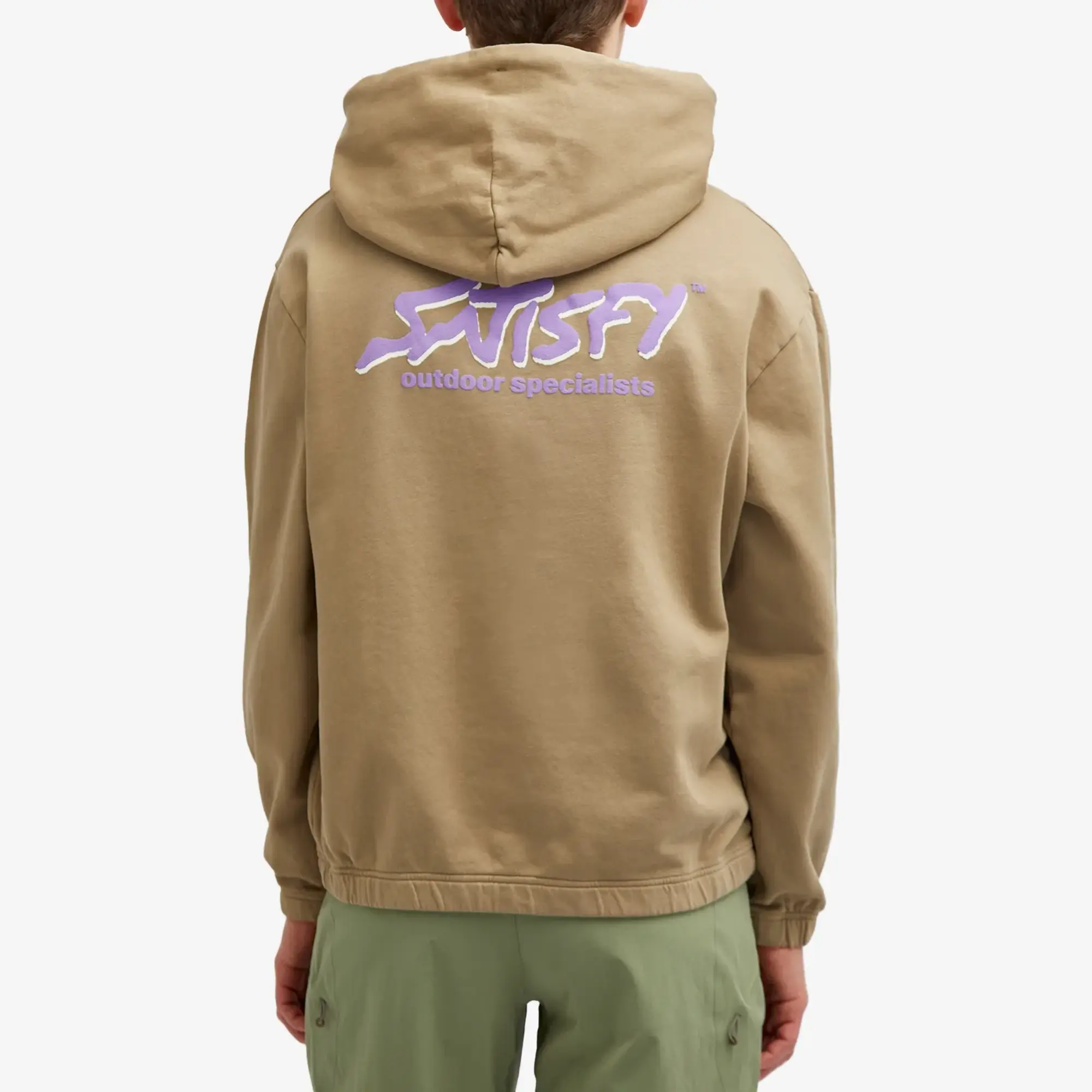 Sweatshirt Satisfy Softcell Hoodie Unisex Stone Fallen Rock Xl