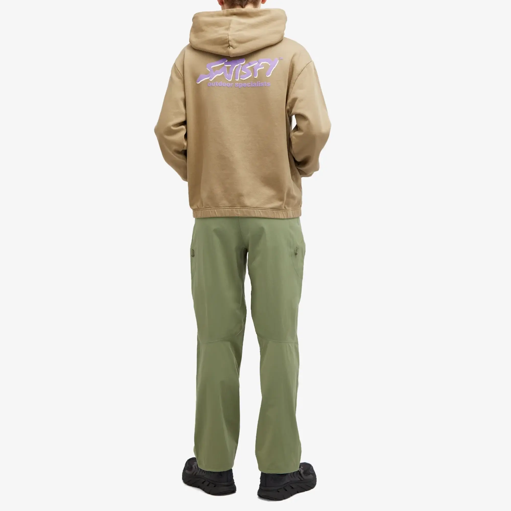 Sweatshirt Satisfy Softcell Hoodie Unisex Stone Fallen Rock Xl