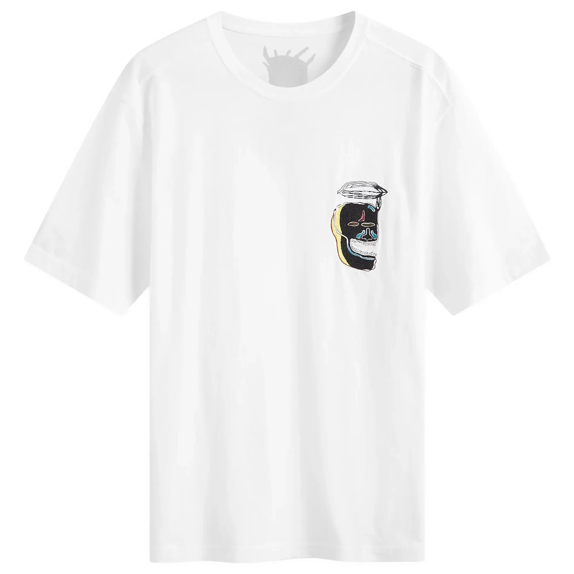 Maharishi Men's Maha Basquiat Nu-Nile T-Shirt White